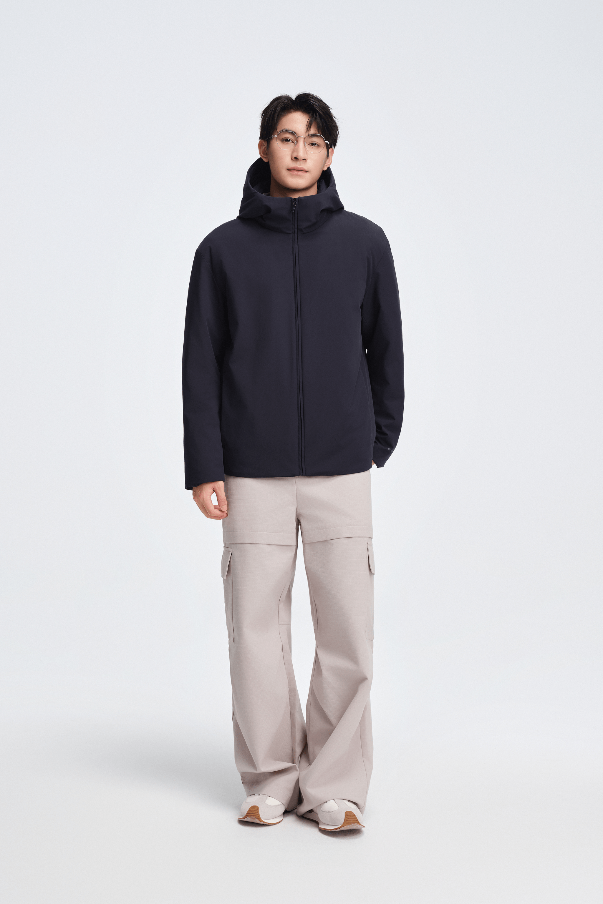 BOSIDENG 2025 Men's Refined Hooded Down Jacket Jacket