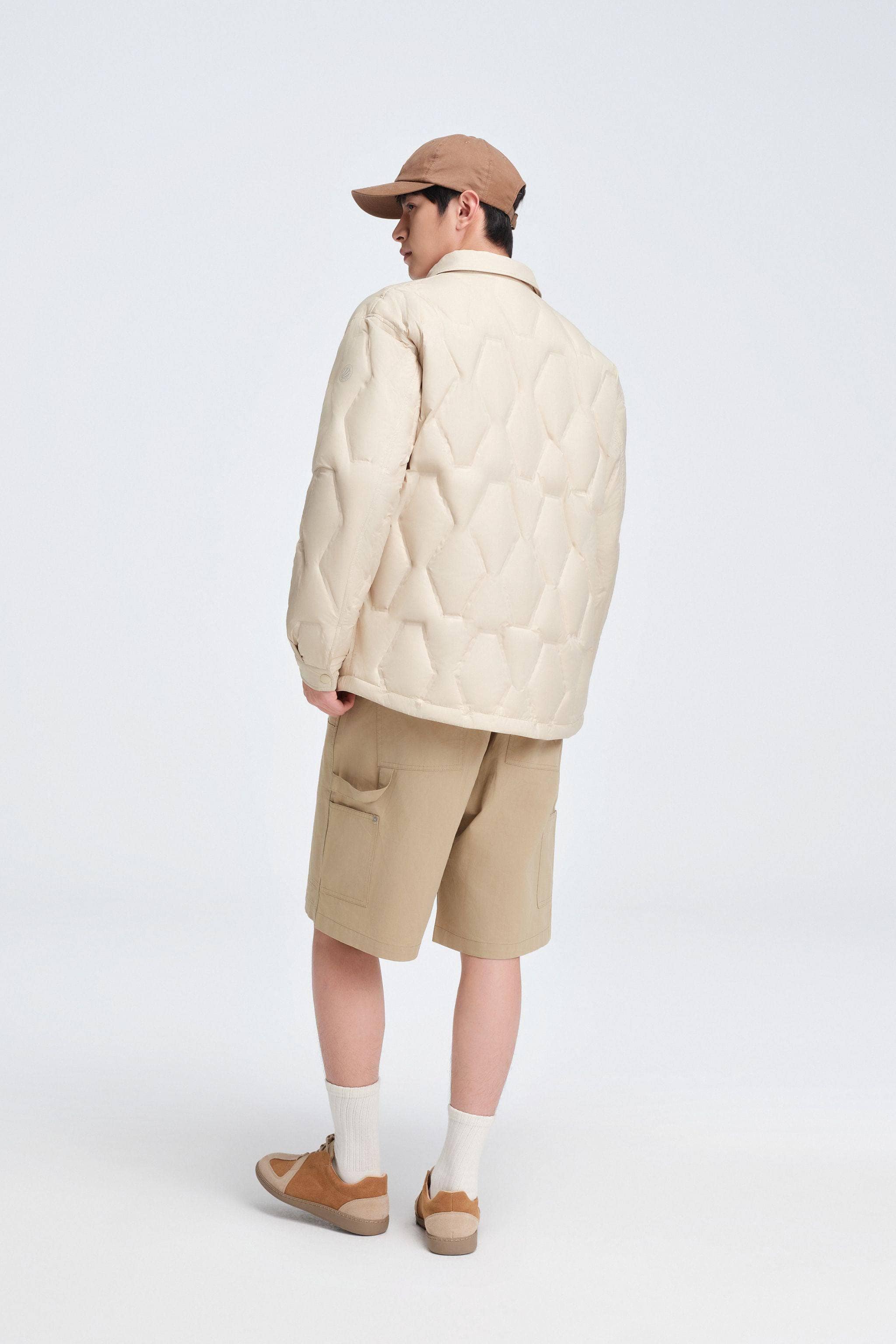 BOSIDENG 2025 Men's Shirt Collar Down Jacket 5319 Jacket