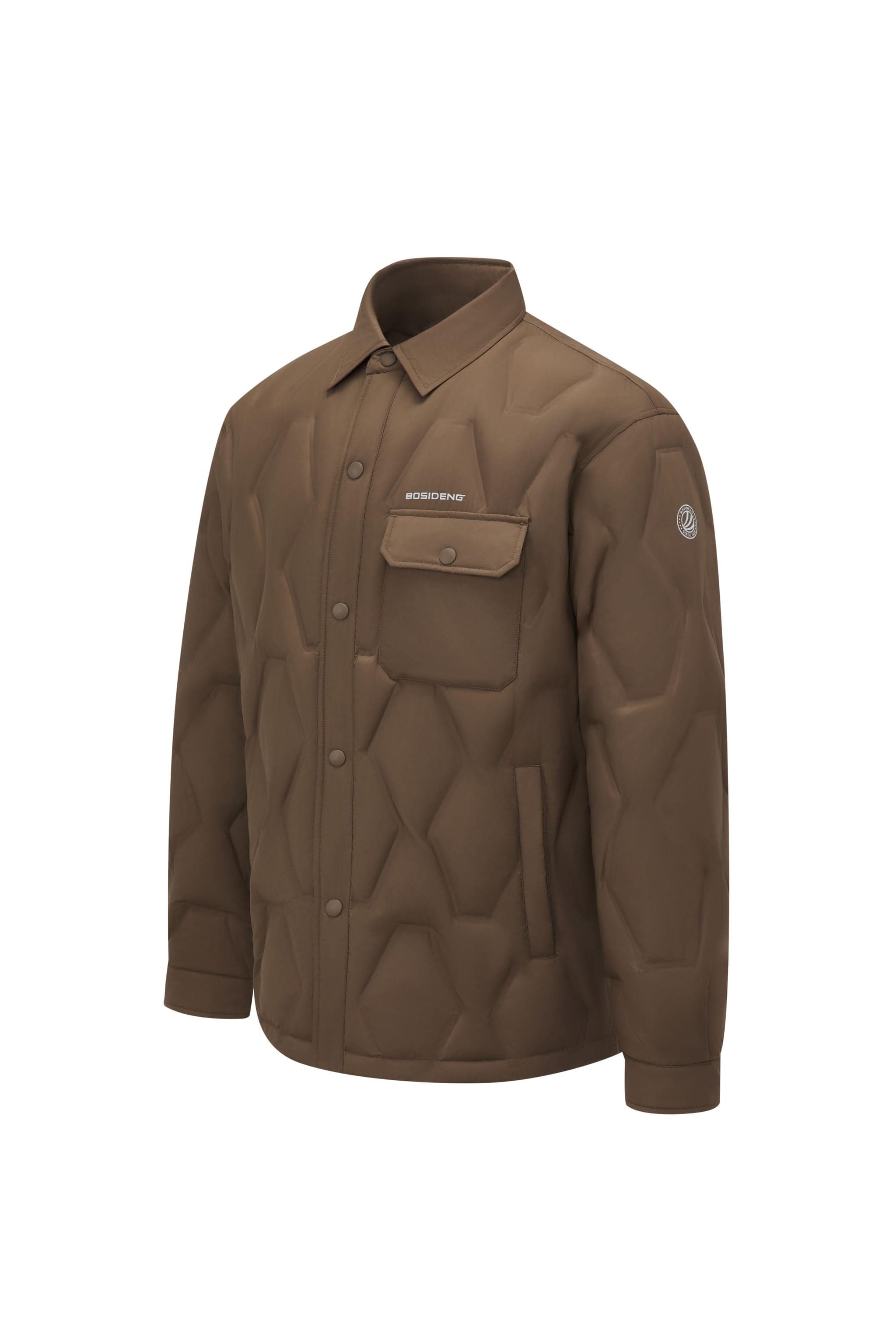 BOSIDENG 2025 Men's Shirt Collar Down Jacket 5319 Jacket
