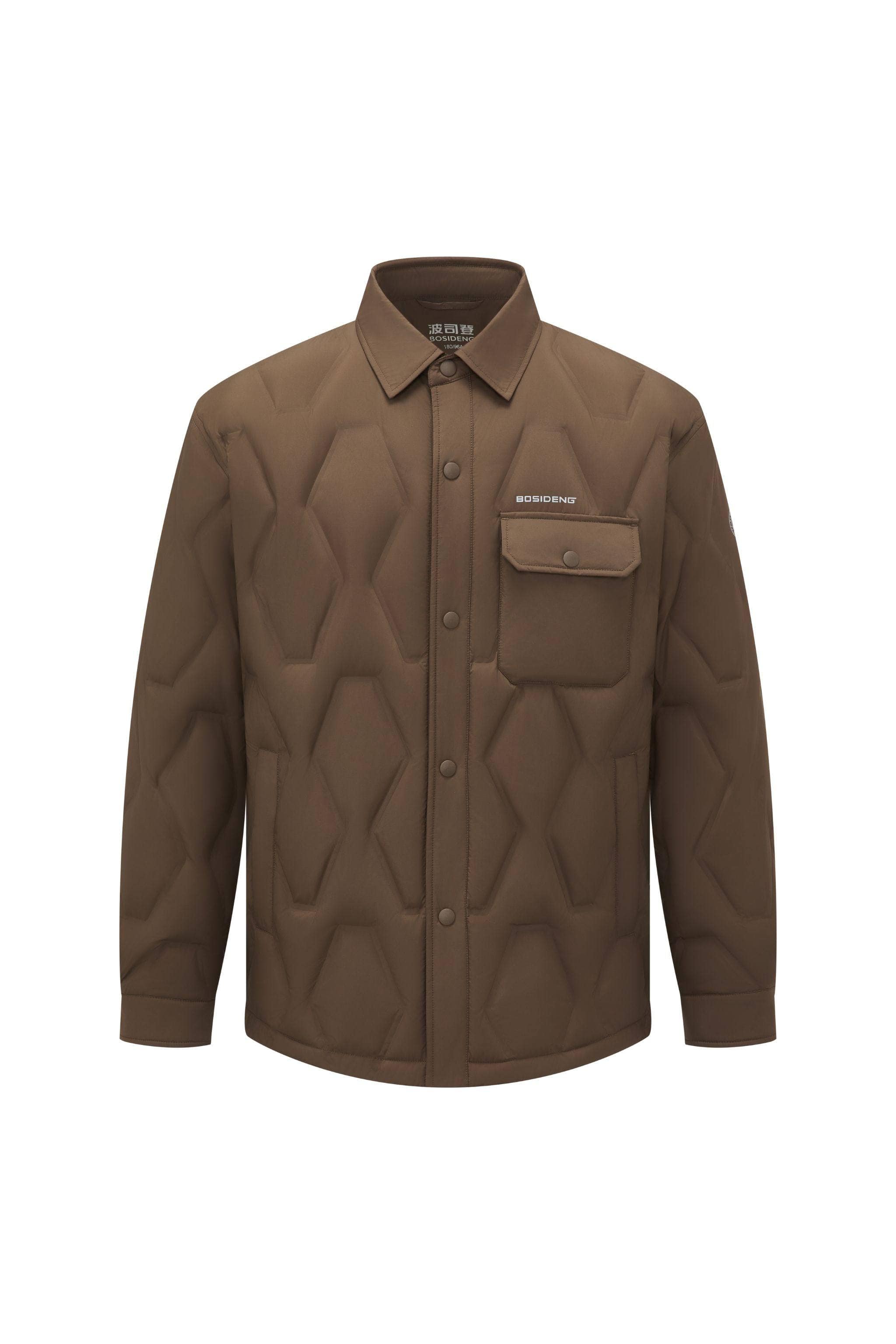 BOSIDENG 2025 Men's Shirt Collar Down Jacket 5319 Jacket