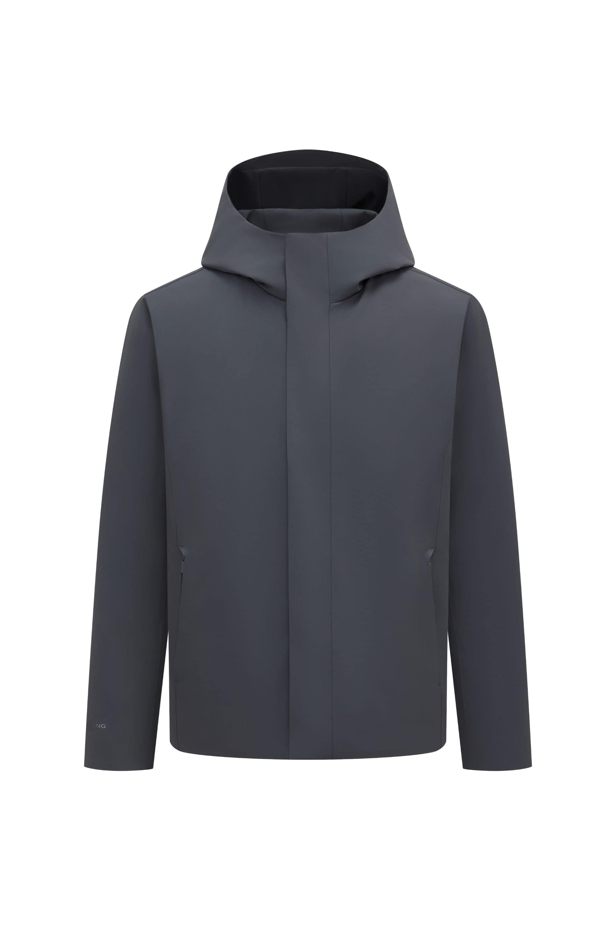 BOSIDENG 2025 Men's Short Length Goose Down Business Jacket With Detachable Hood