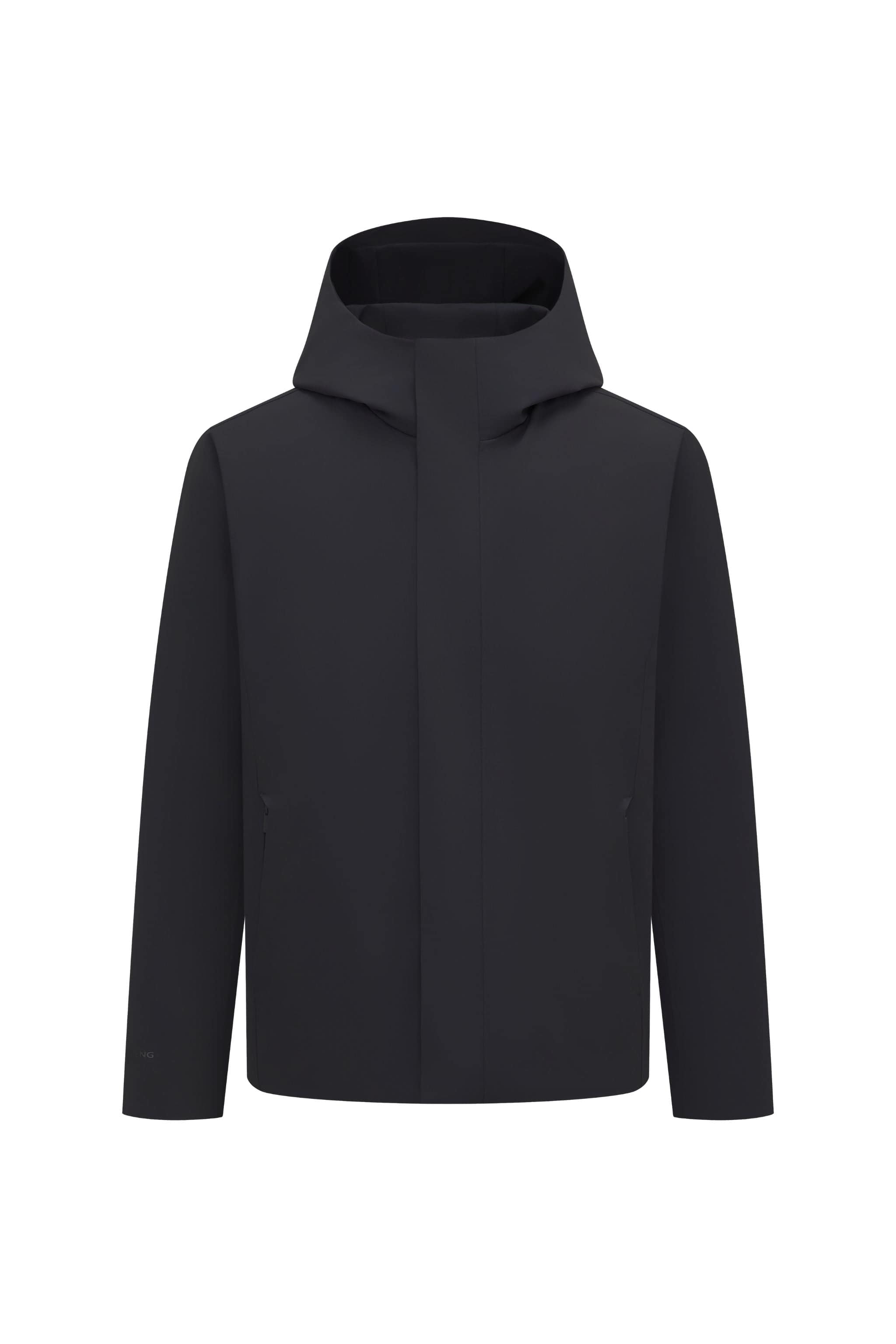 BOSIDENG 2025 Men's Short Length Goose Down Business Jacket With Detachable Hood