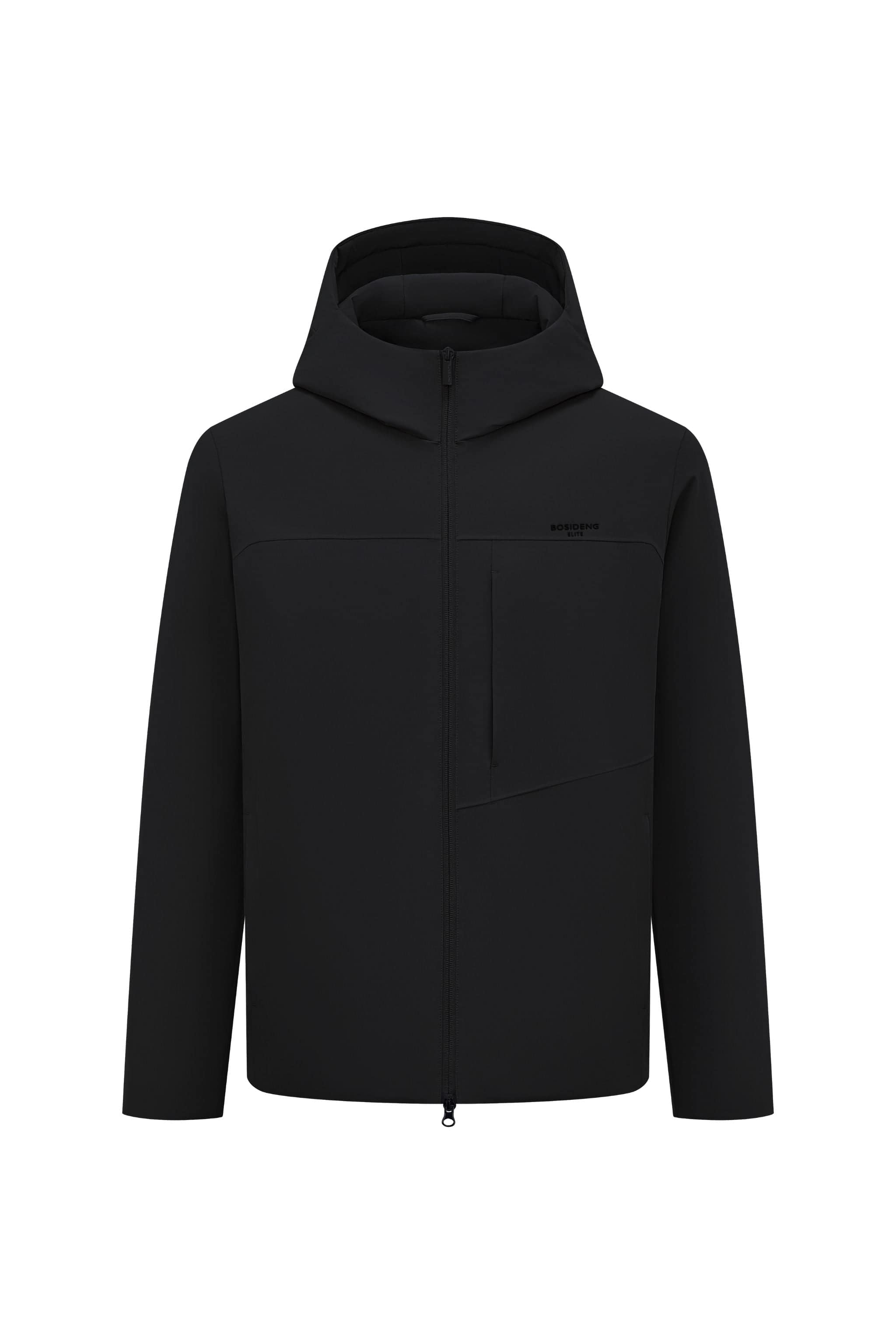 BOSIDENG 2025 Men's Short Length Goose Down Business Jacket With Hood