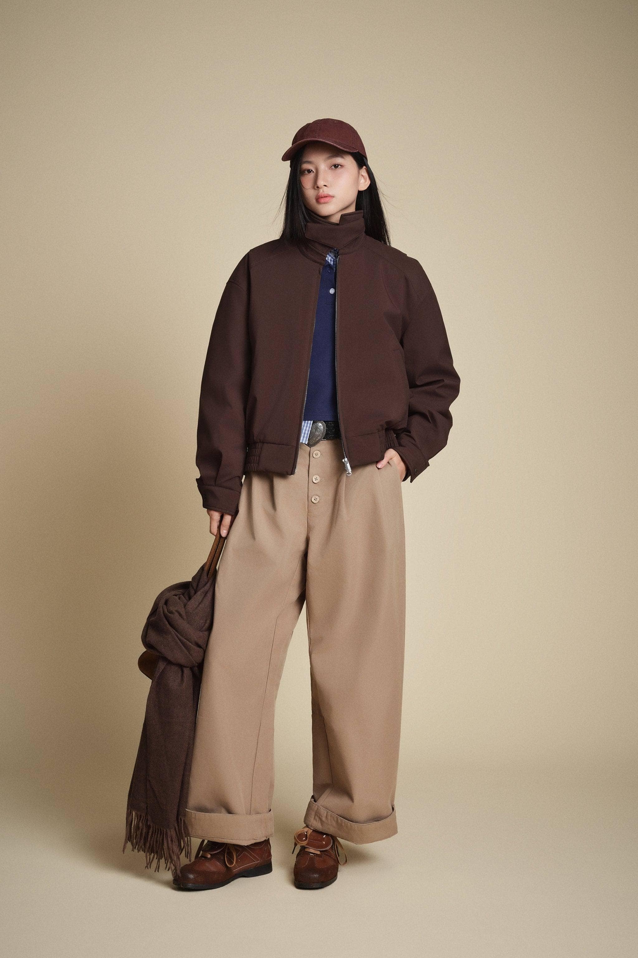 BOSIDENG 2025 Men's Short Refined Barn Down Jacket