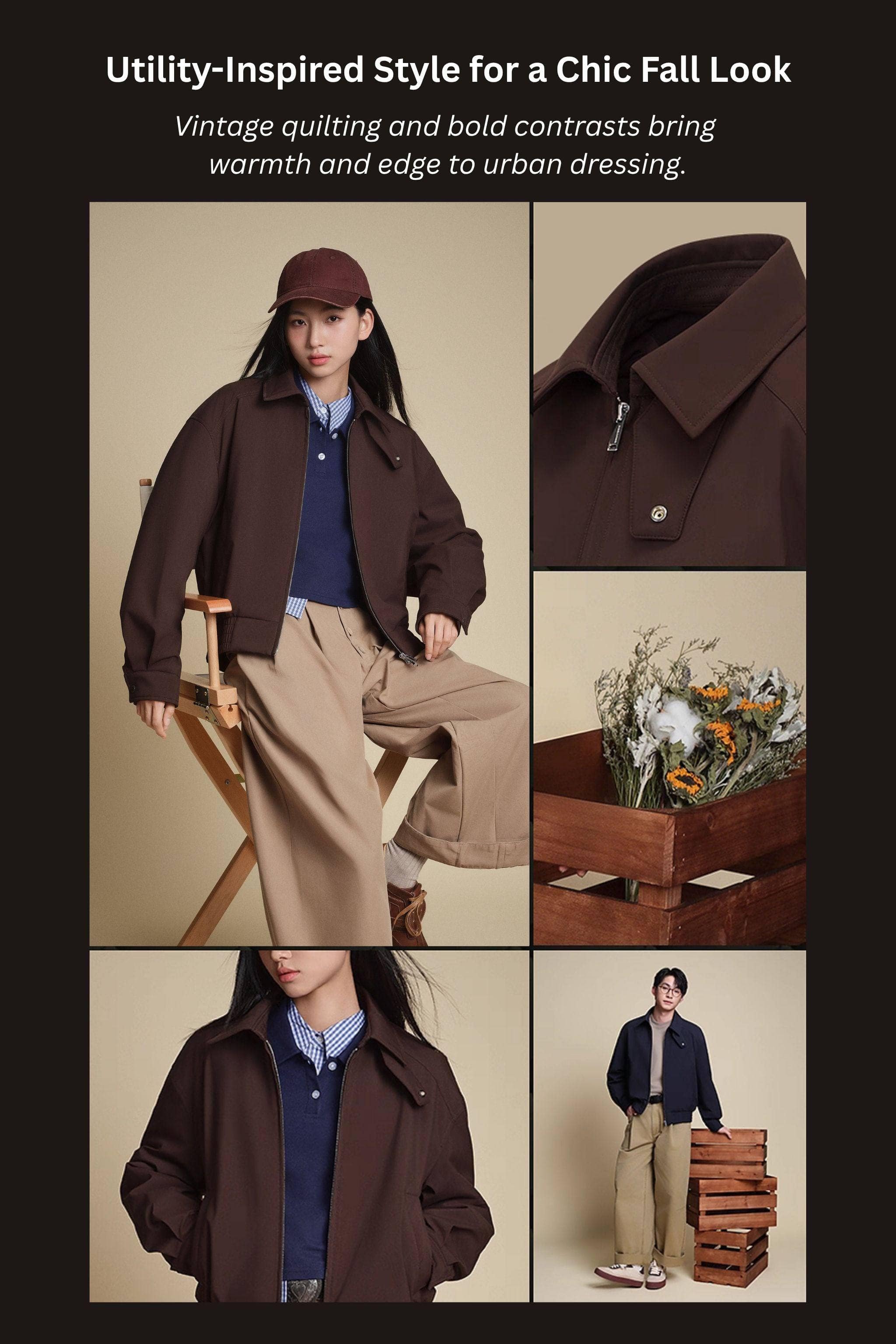 BOSIDENG 2025 Men's Short Refined Barn Down Jacket