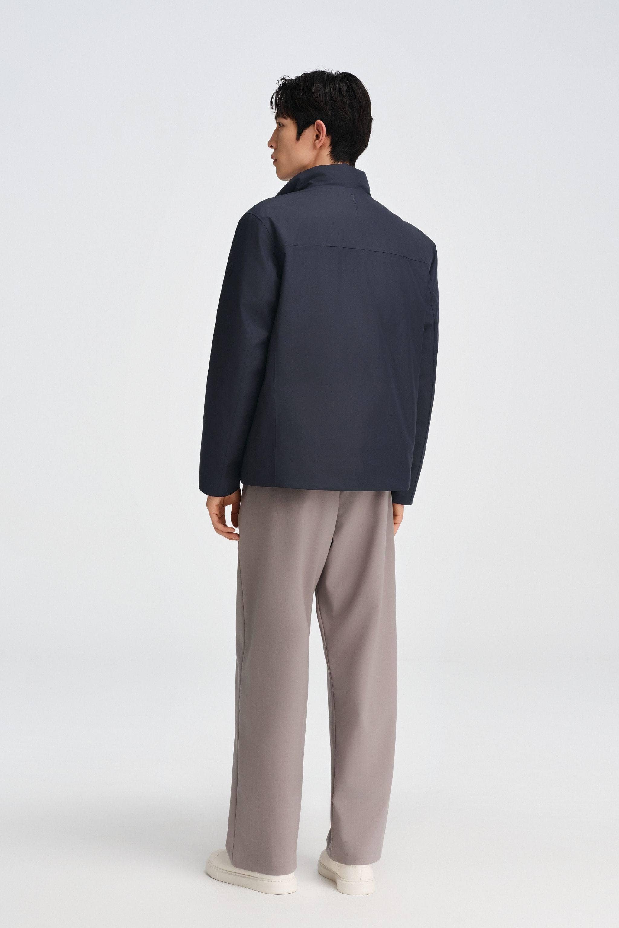 BOSIDENG 2025 Men's Stand Collar Goose Down Business Jacket