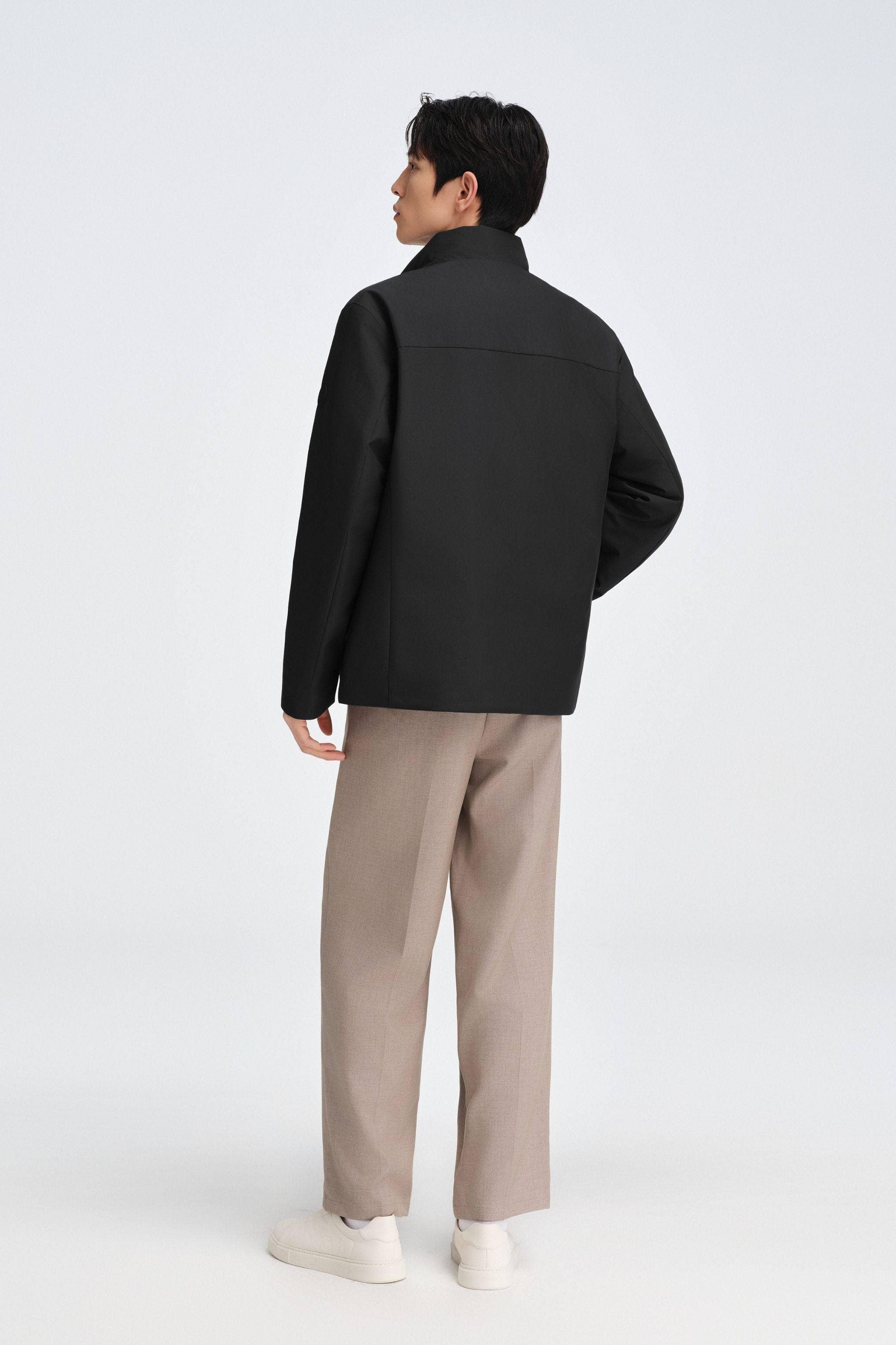 BOSIDENG 2025 Men's Stand Collar Goose Down Business Jacket
