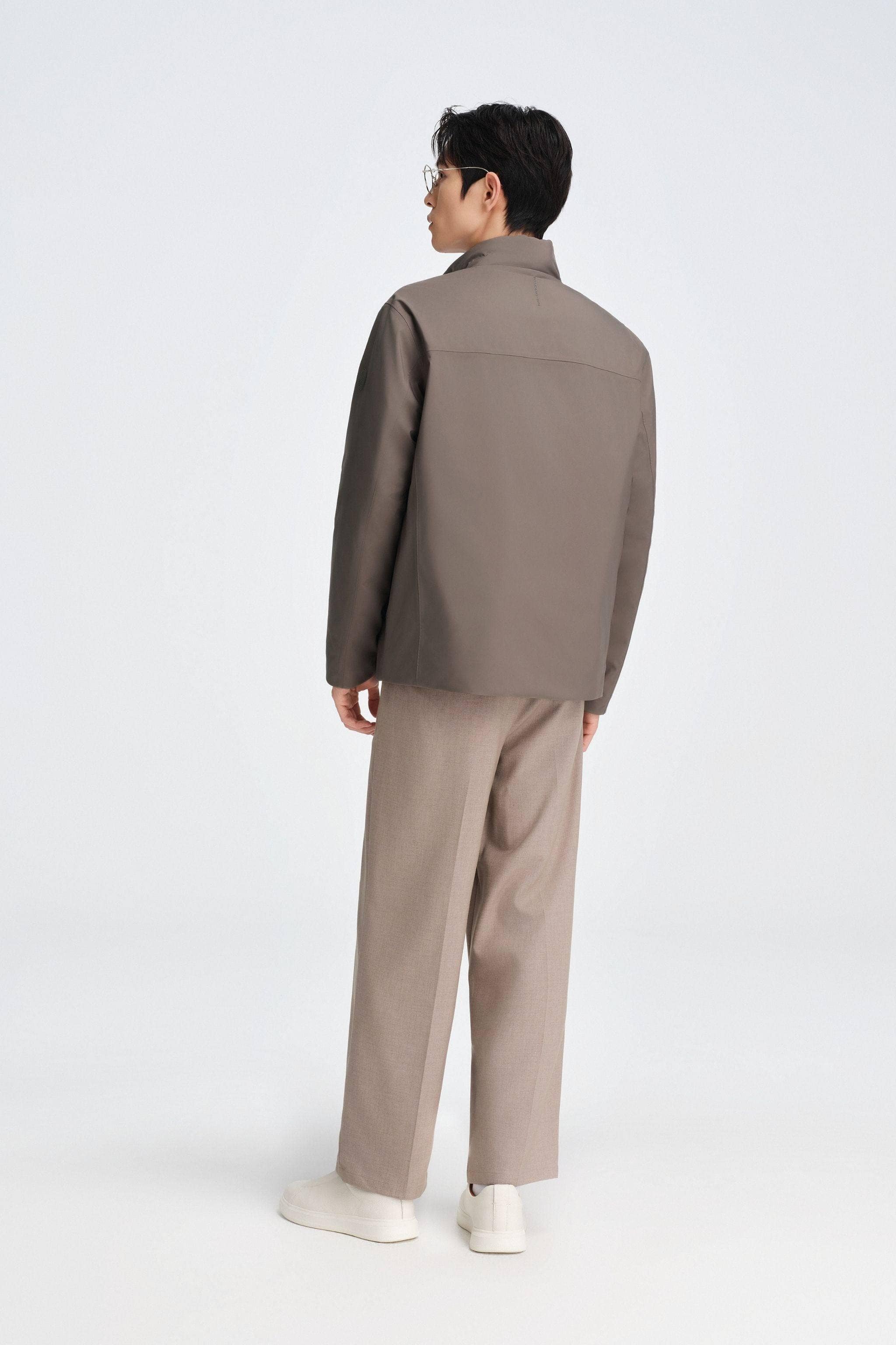 BOSIDENG 2025 Men's Stand Collar Goose Down Business Jacket