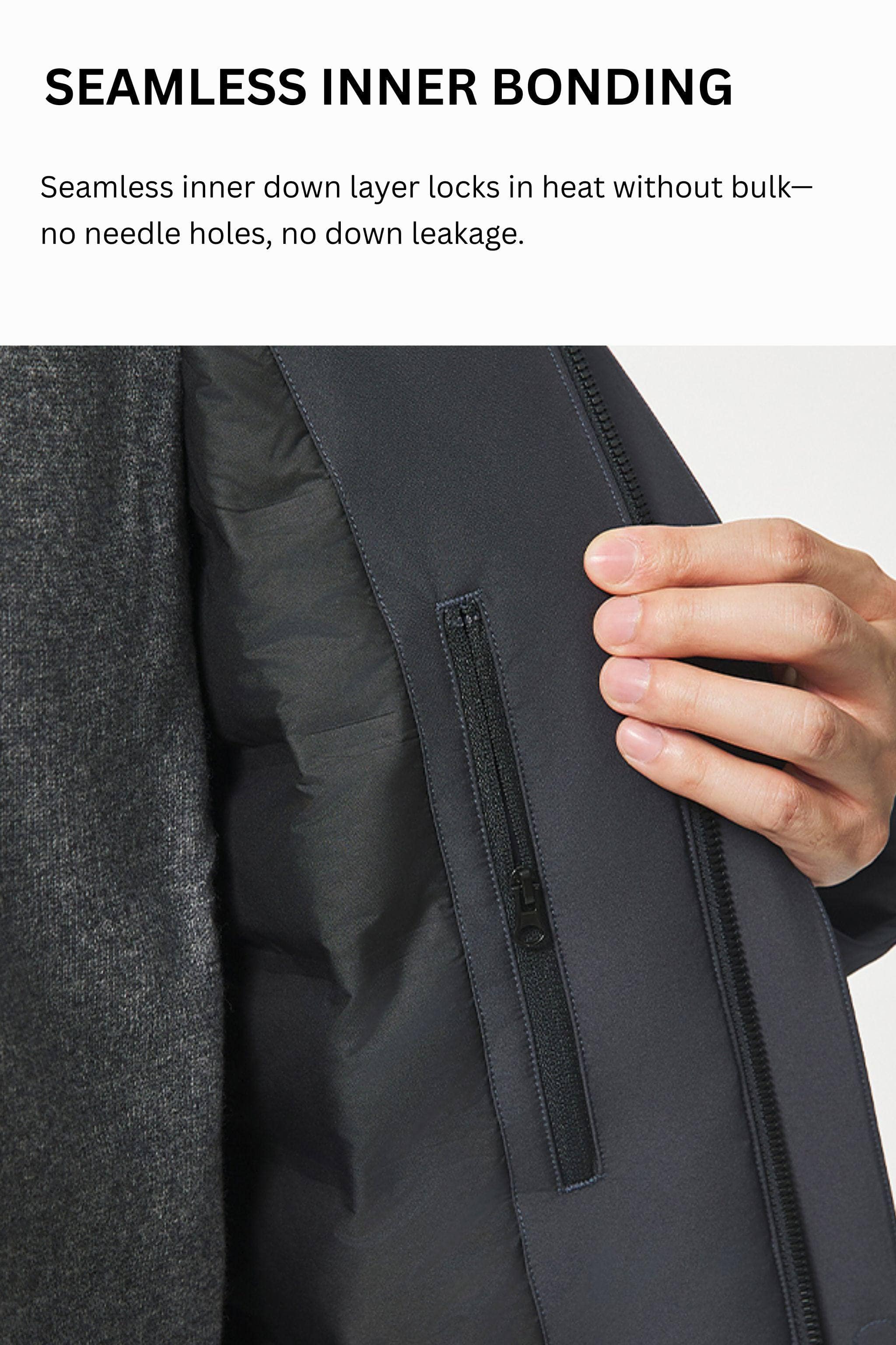 BOSIDENG 2025 Men's Stand Collar Goose Down Business Jacket Jackets