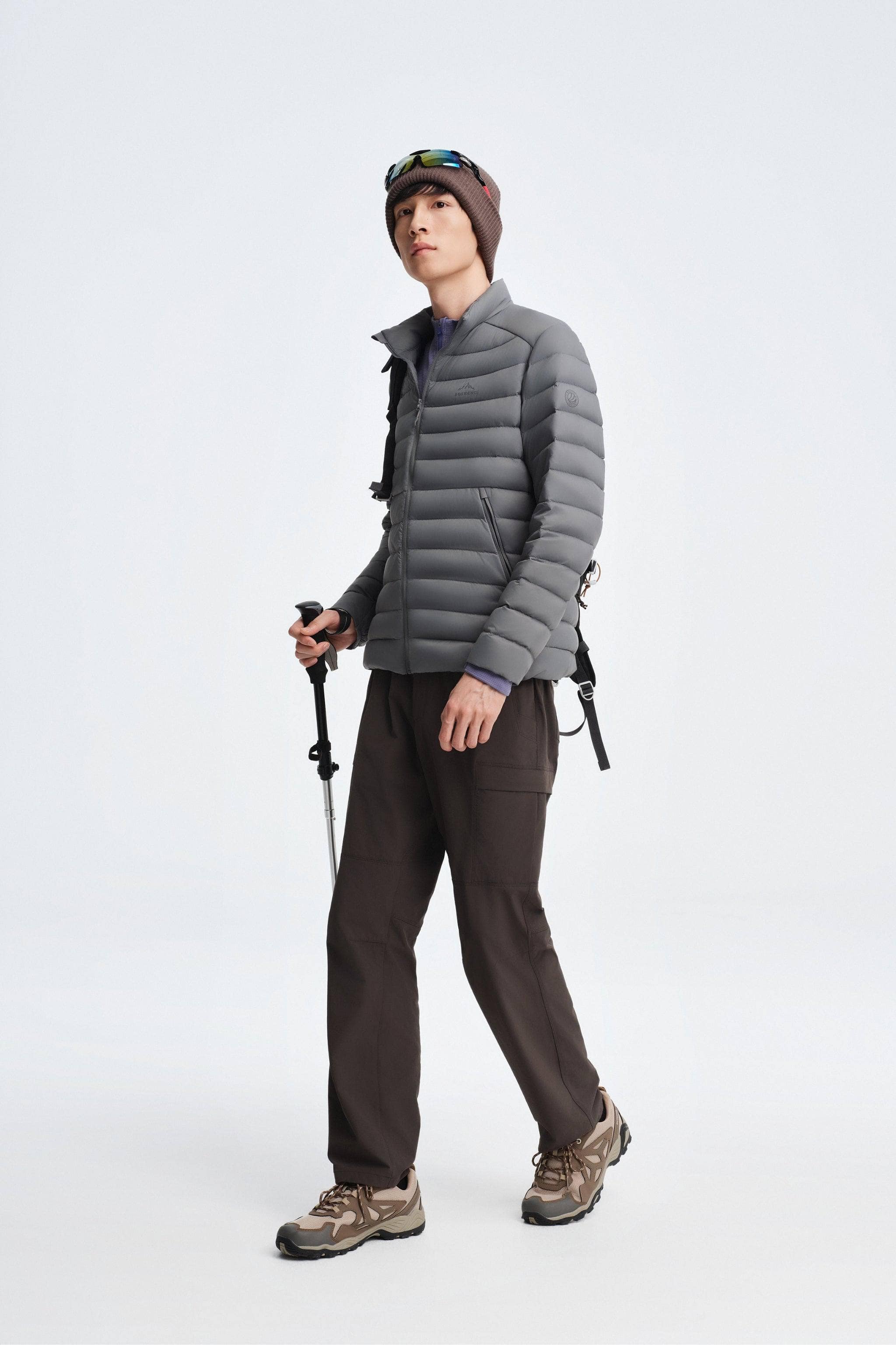 BOSIDENG 2025 Men's Stand Collar Goose Down Jacket 1037 Jackets