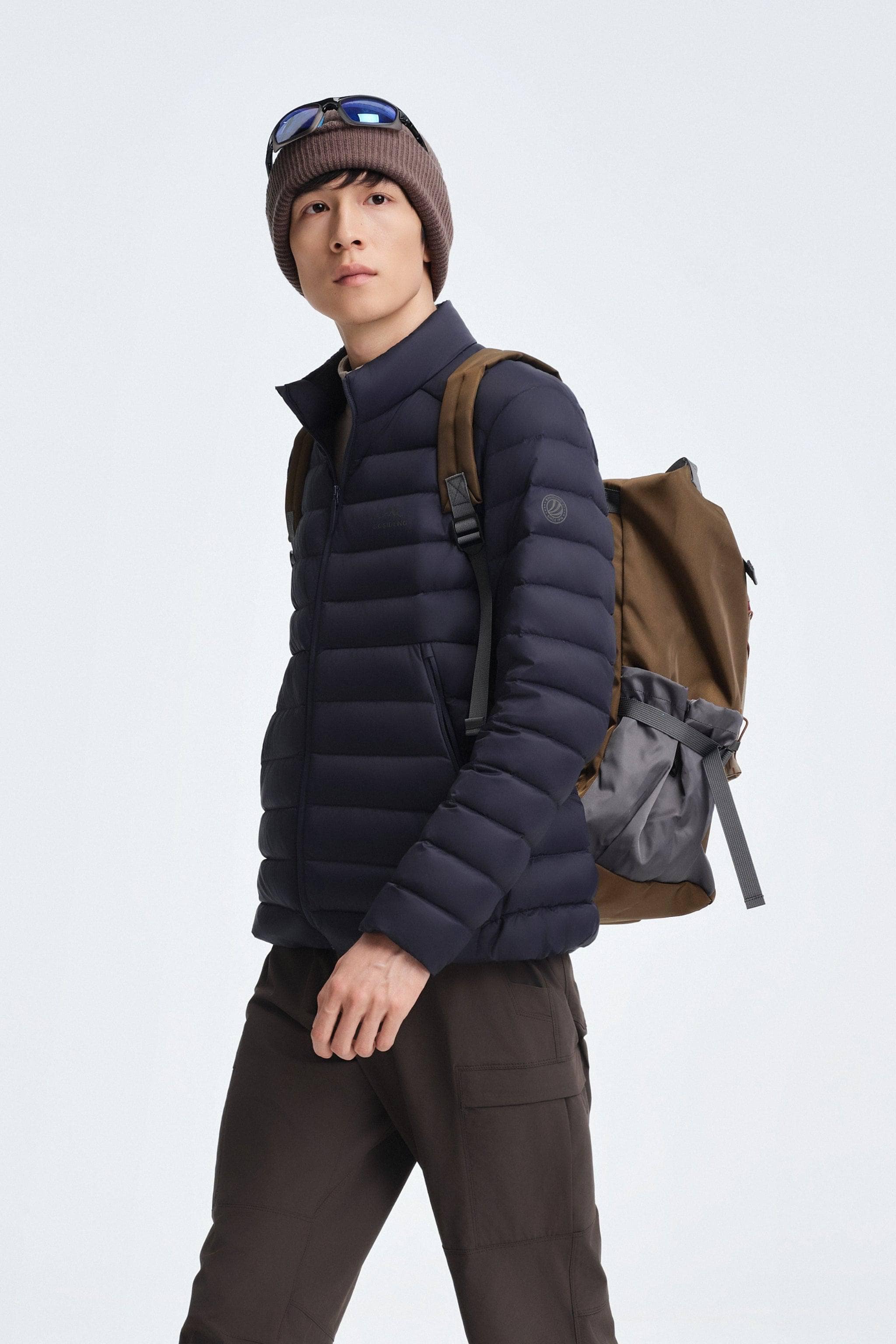 BOSIDENG 2025 Men's Stand Collar Goose Down Jacket 1037 Jackets