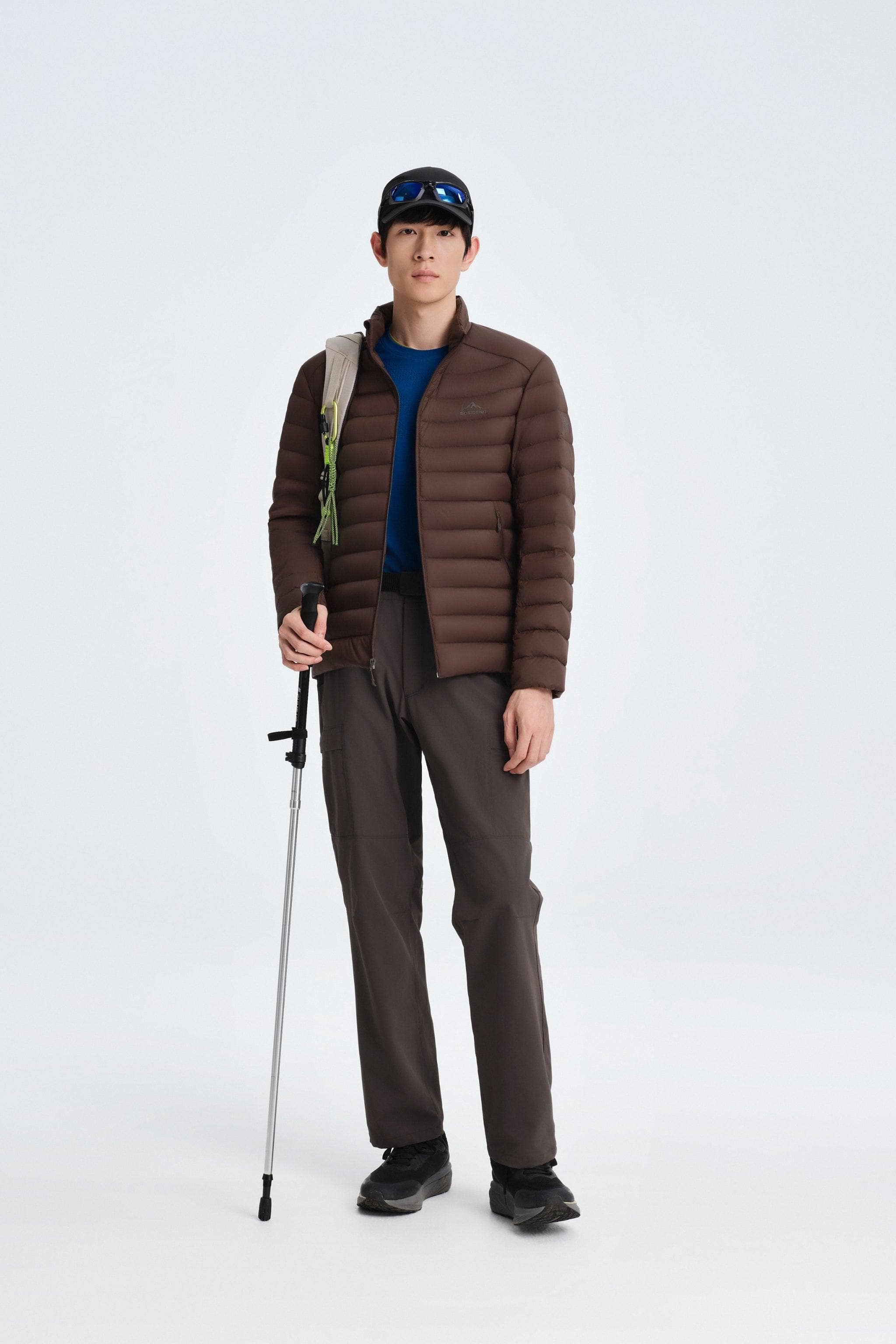 BOSIDENG 2025 Men's Stand Collar Goose Down Jacket 1037 Jackets