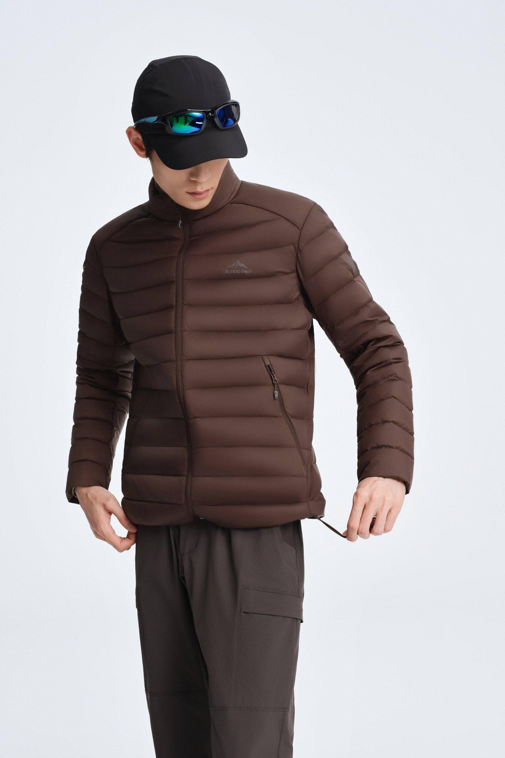 BOSIDENG 2025 Men's Stand Collar Goose Down Jacket 1037 Jackets