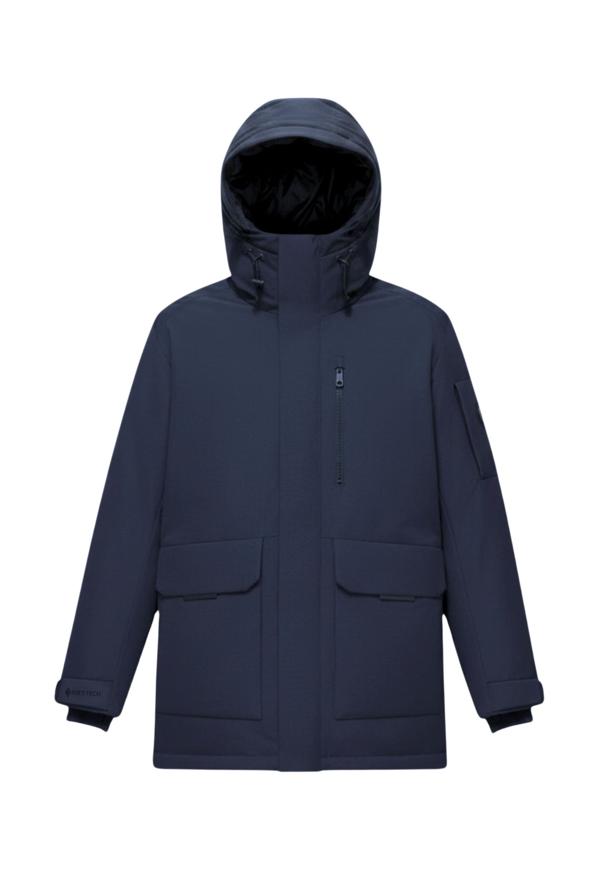 Urban Extreme Men's Short Goose Down Jacket 211 — mid-length down jacket fuses cutting-edge thermal innovation — view 15; water-resistant, windproof