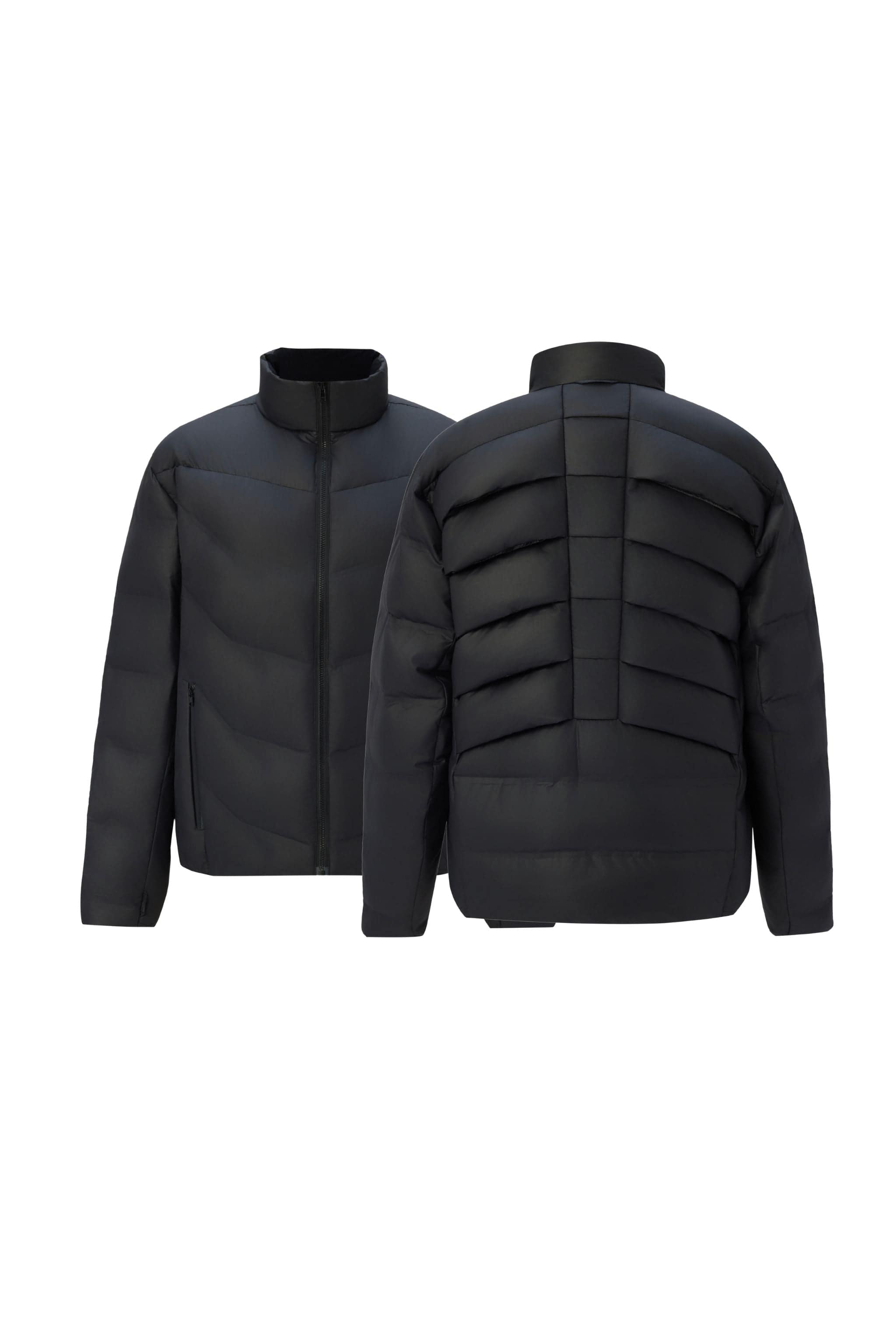 Vertex Men's 3 in 1 Goose Down Jacket 160 — style fuses technical performance with modern urban elegance — view 3; waterproof, windproof