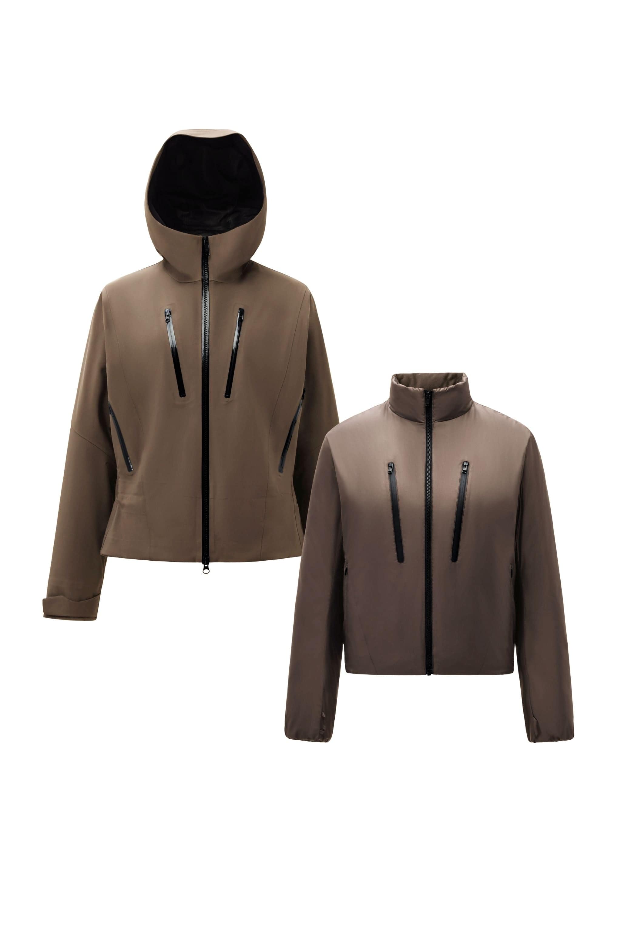 BOSIDENG 2025 Vertex Women's 3 in 1 Goose Down Jacket 114 Jacket