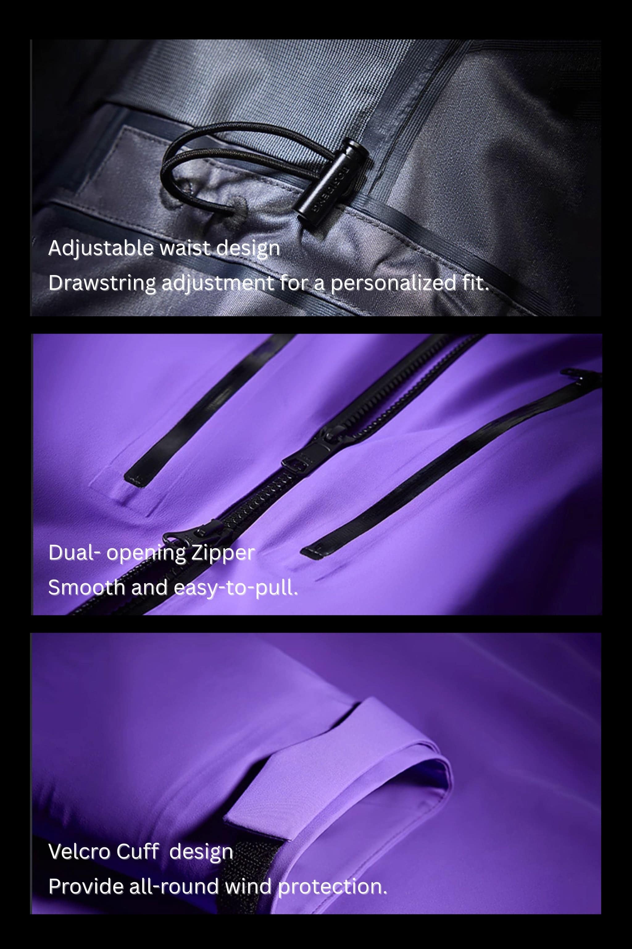 BOSIDENG 2025 Vertex Women's 3 in 1 Goose Down Jacket 114 Jacket