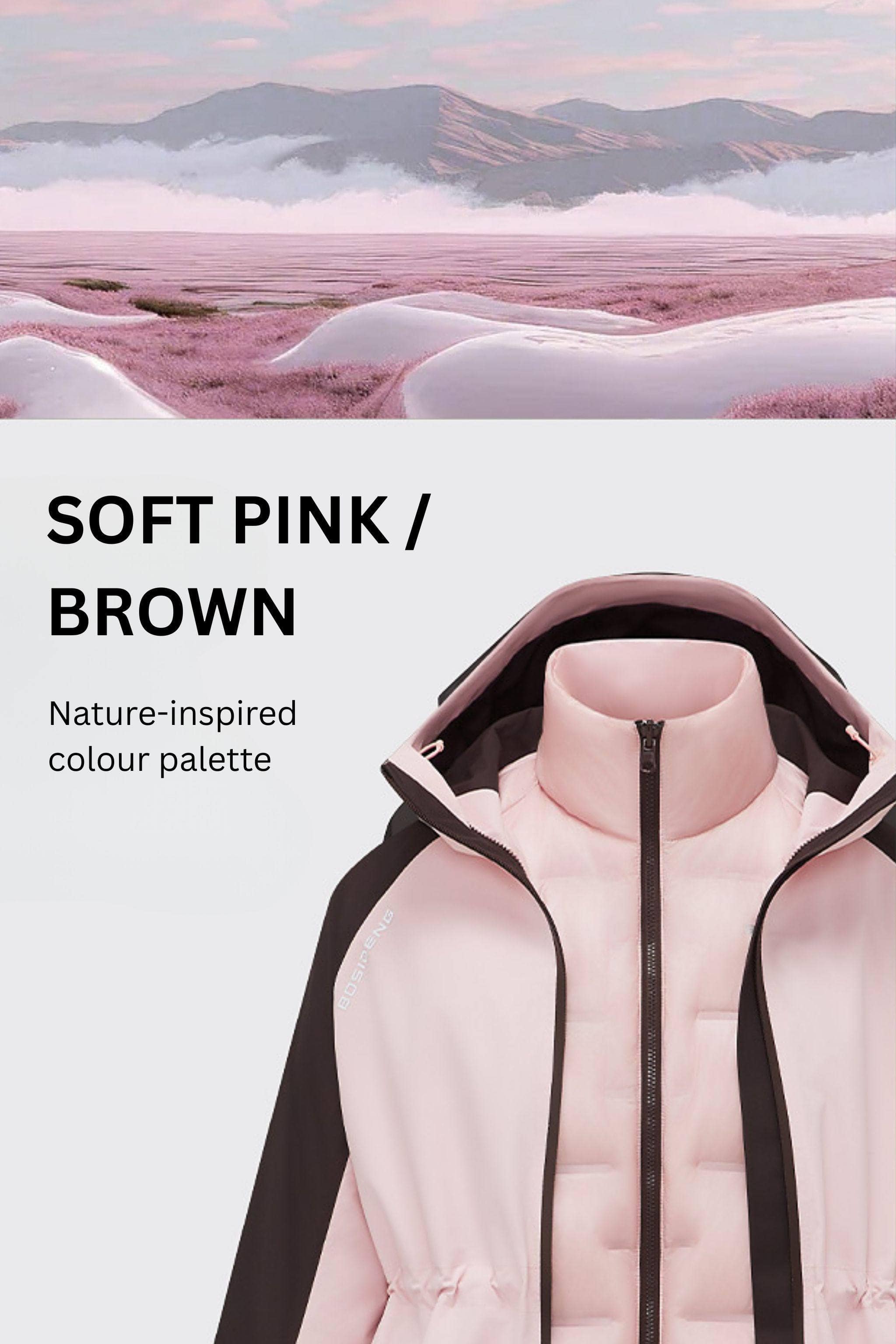 BOSIDENG 2025 Women's All Weather Goose Down Jacket 1302 Jacket