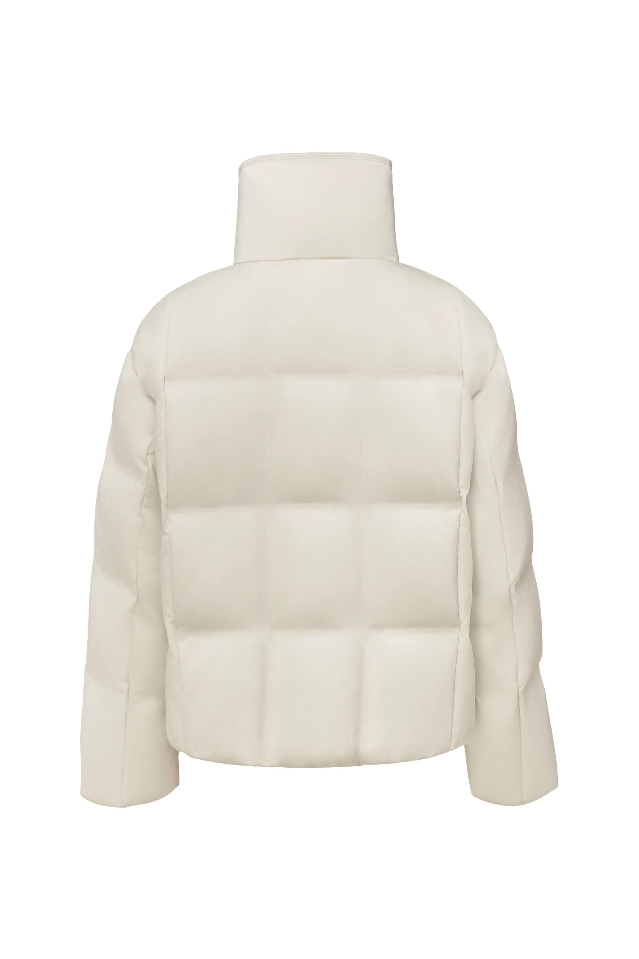 Women's Business Classic Goose Down Jacket With Lapel 112 — Crafted from refined Chinese jacquard fabric — view 9