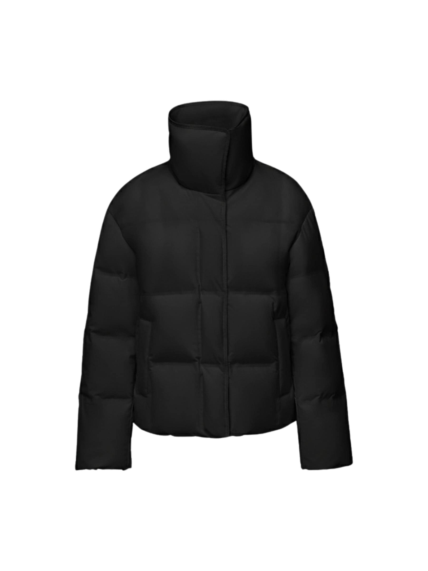 Women's Business Classic Goose Down Jacket With Lapel 112 — Crafted from refined Chinese jacquard fabric — view 22