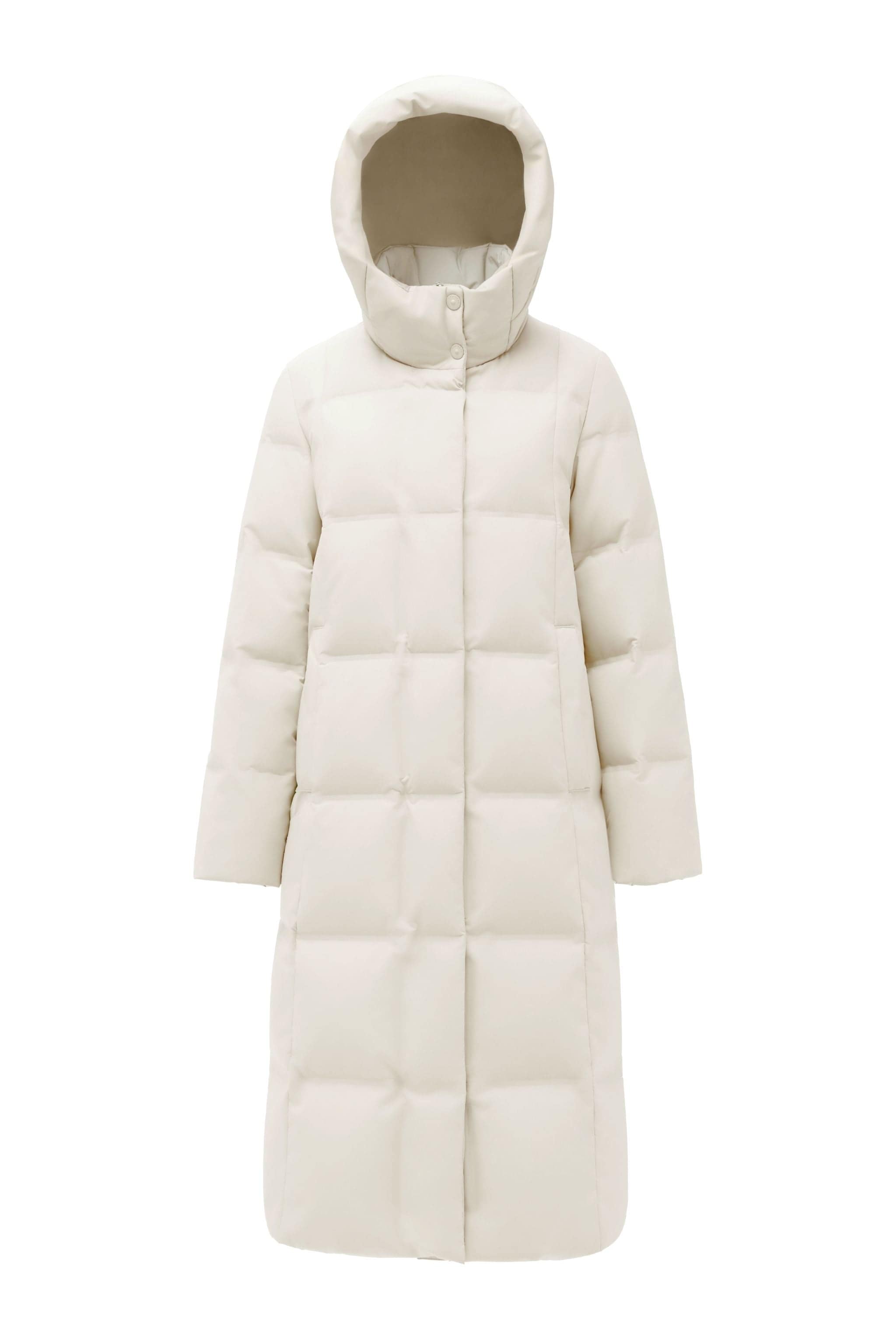 Women's Business Classic Long Quilted Goose Down Jacket 174 — jacket perfectly balances sophistication and function — view 11
