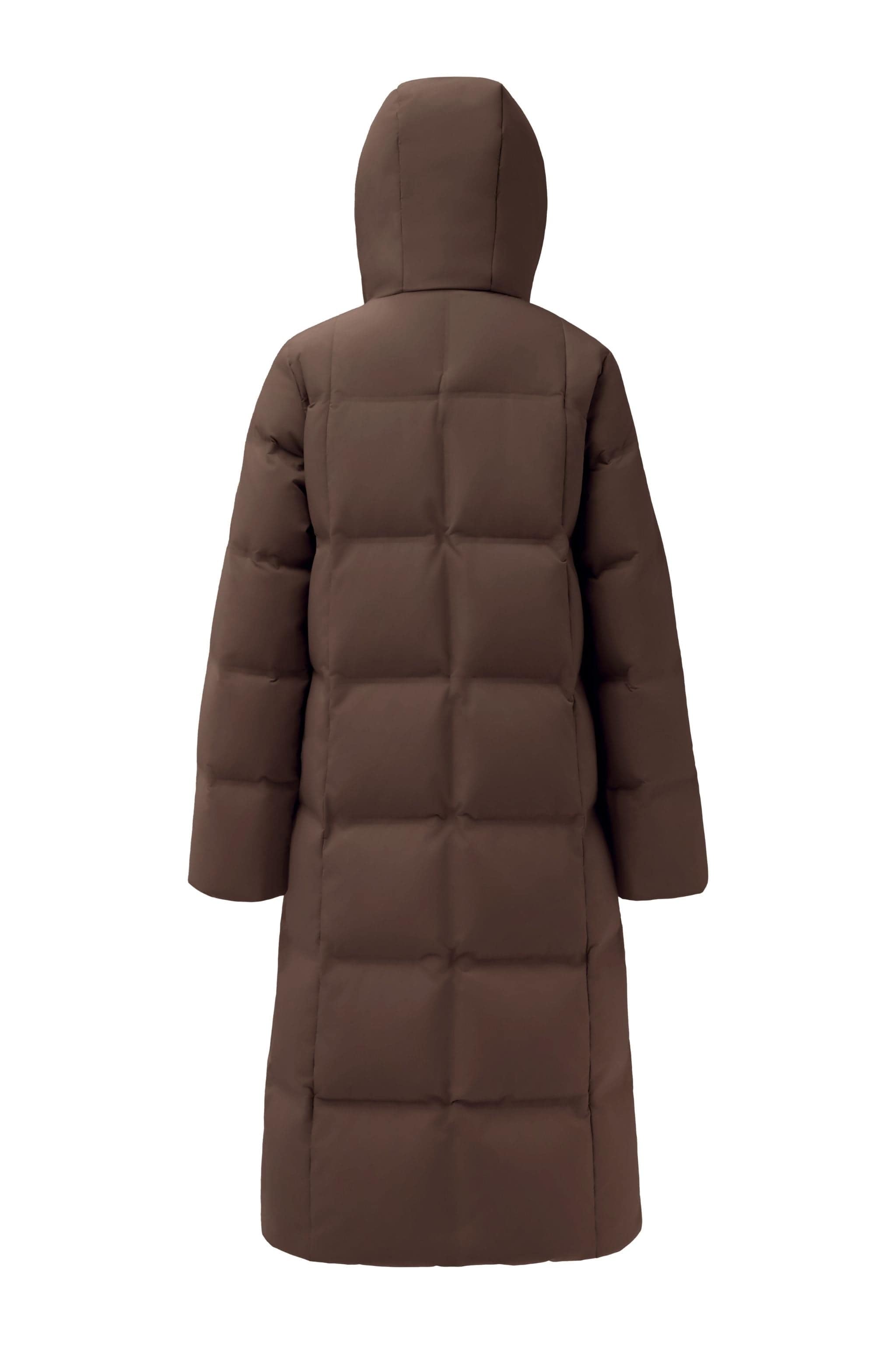 BOSIDENG 2025 Women's Business Classic Long Quilted Goose Down Jacket 174 Jacket