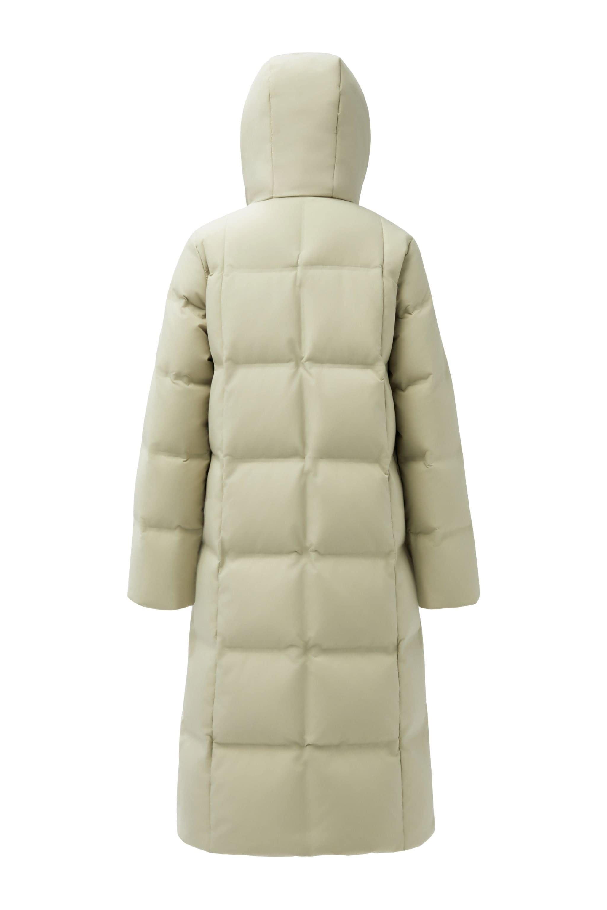 Women's Business Classic Long Quilted Goose Down Jacket 174 — jacket perfectly balances sophistication and function — view 13
