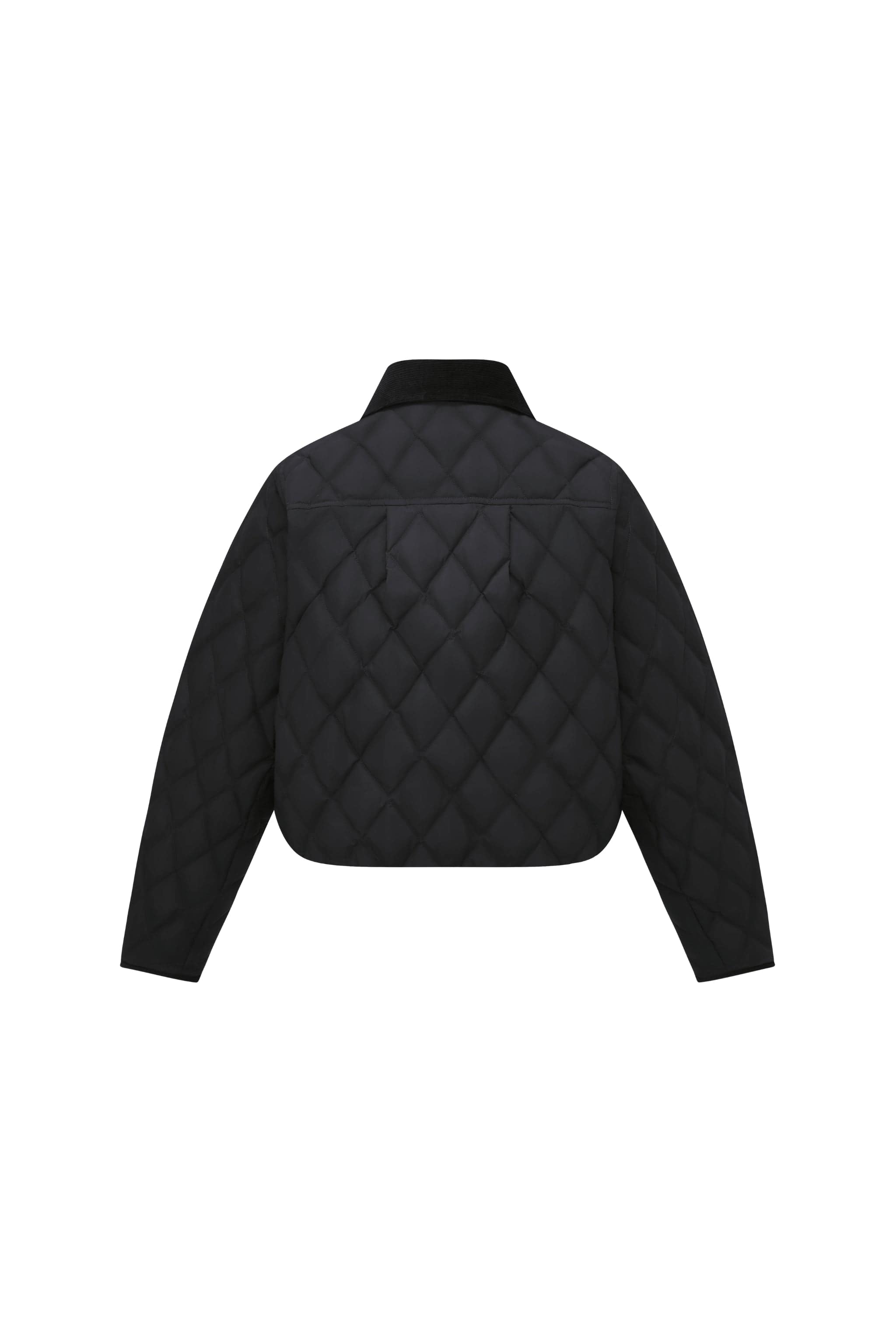 BOSIDENG 2025 Women's Cropped Quilted Barn Down Jacket