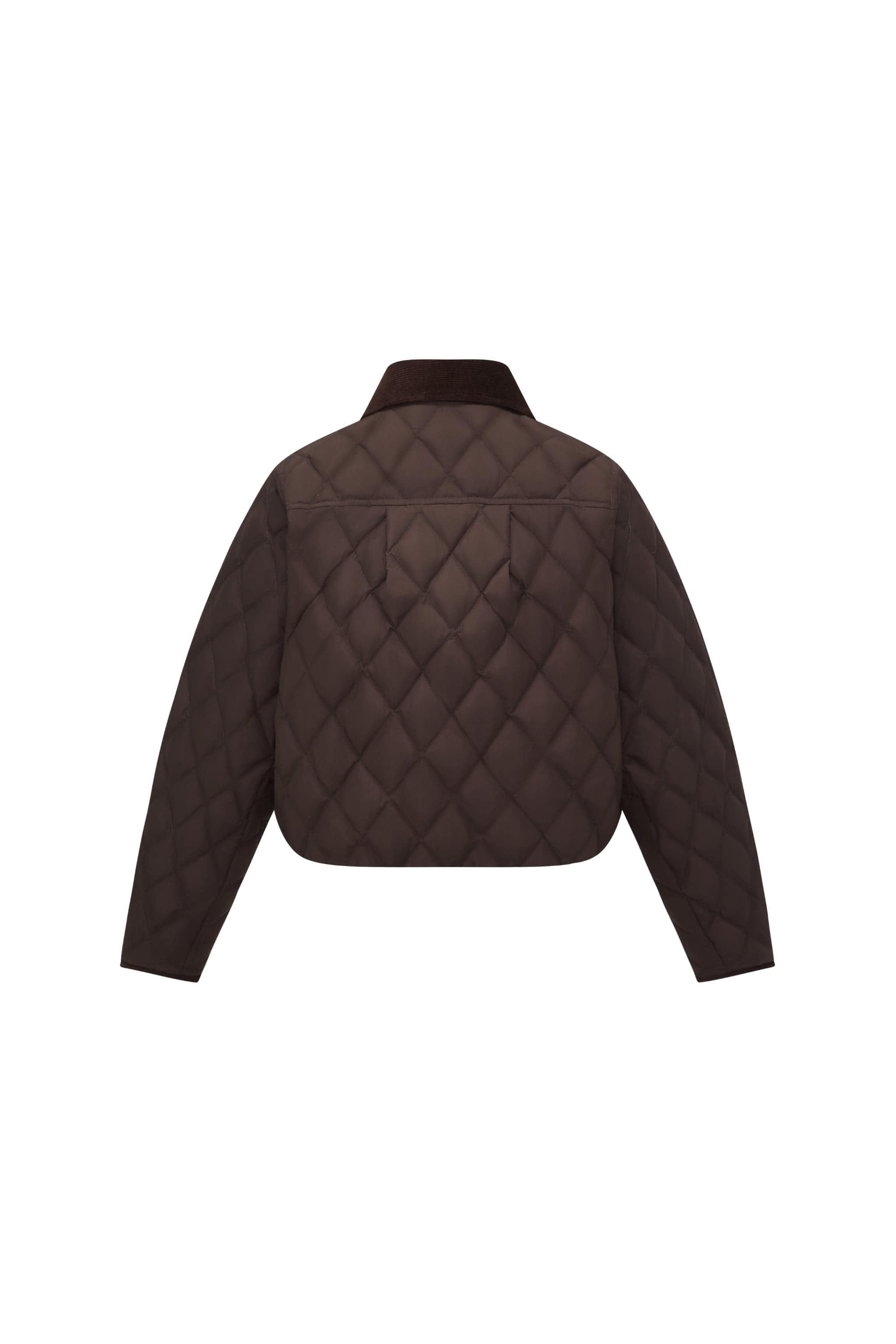 BOSIDENG 2025 Women's Cropped Quilted Barn Down Jacket