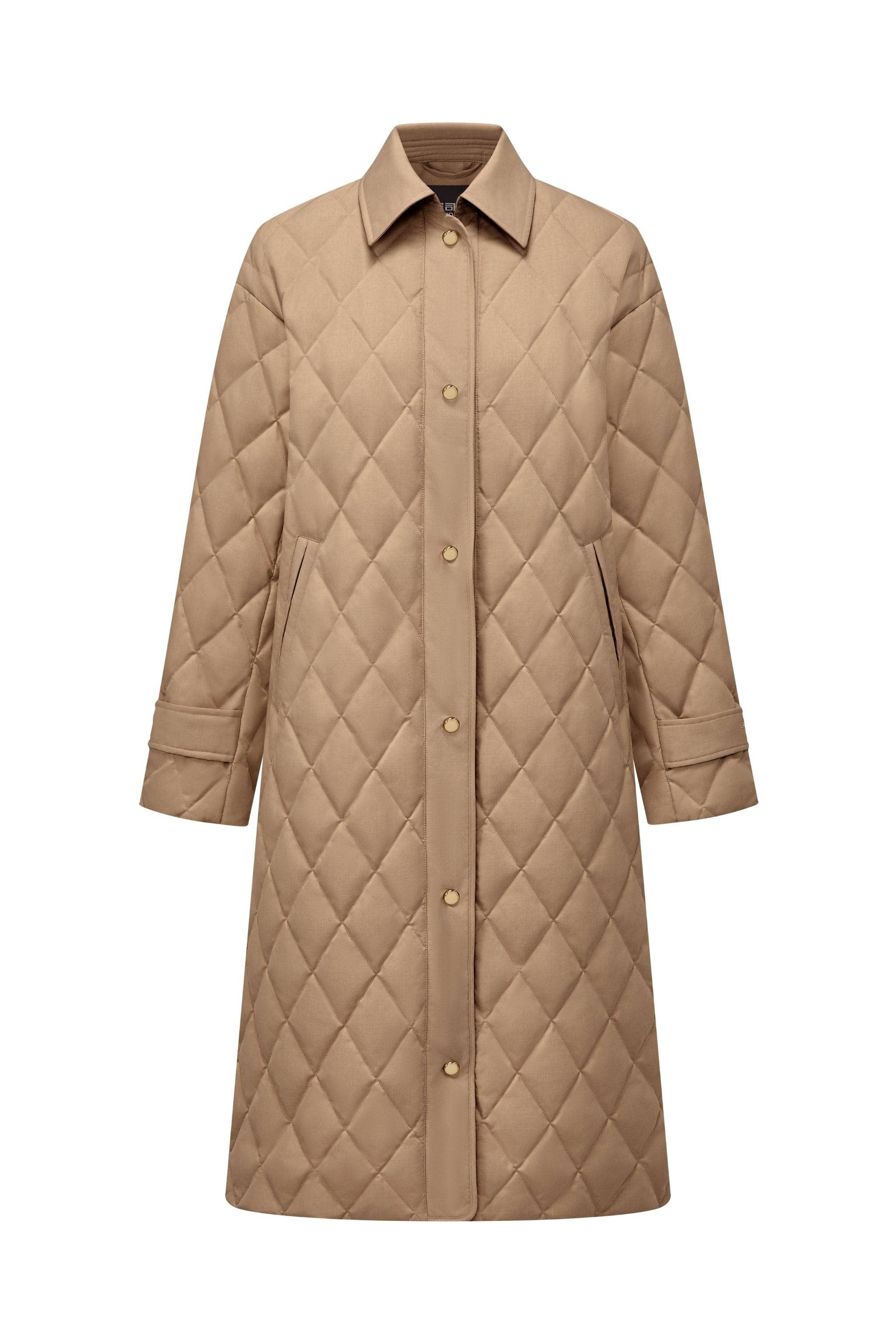 BOSIDENG 2025 Women's Full Length Goose Down Quilted Jacket