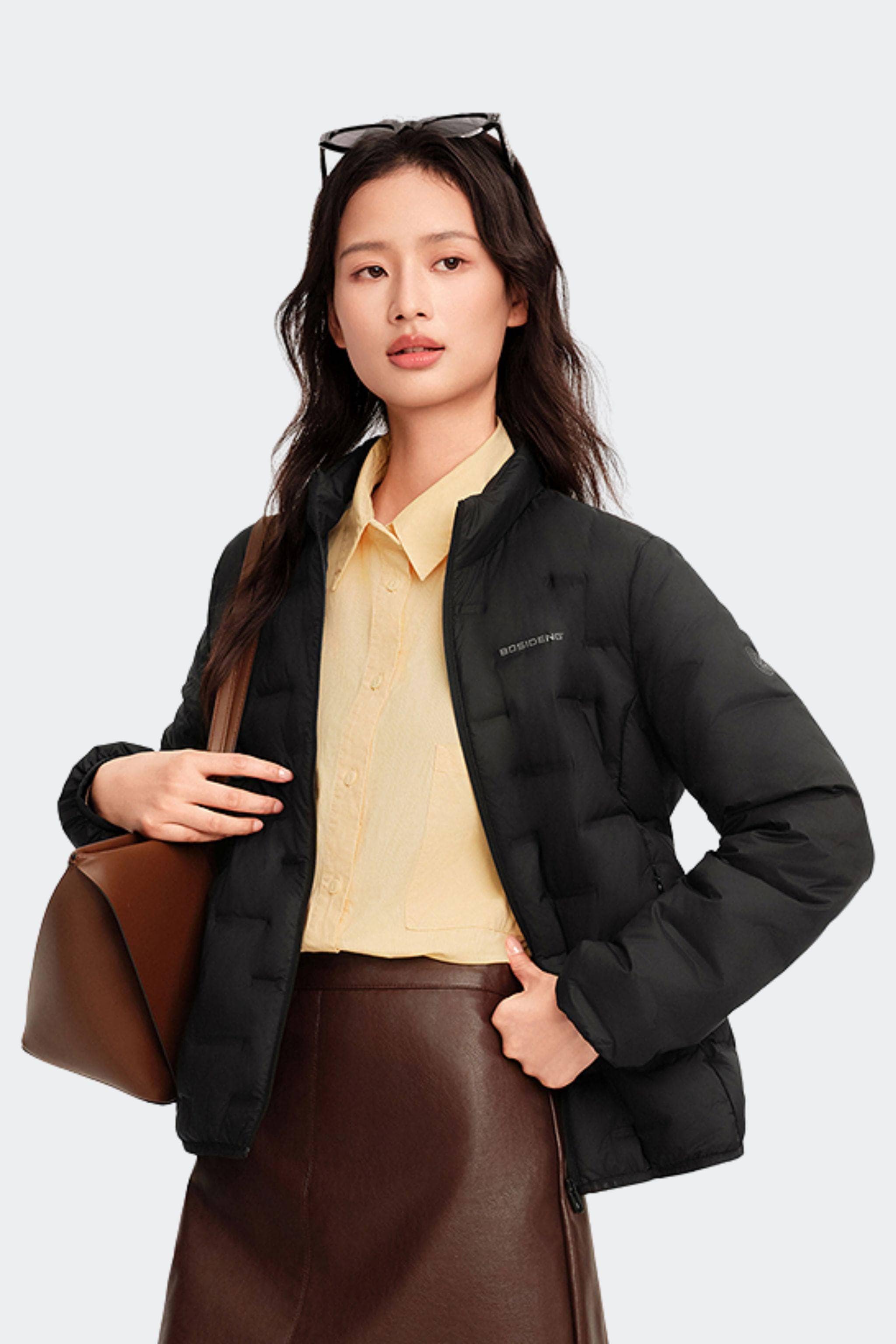 BOSIDENG 2025 Women's Goose Down Weightless Jacket 1034 Jacket