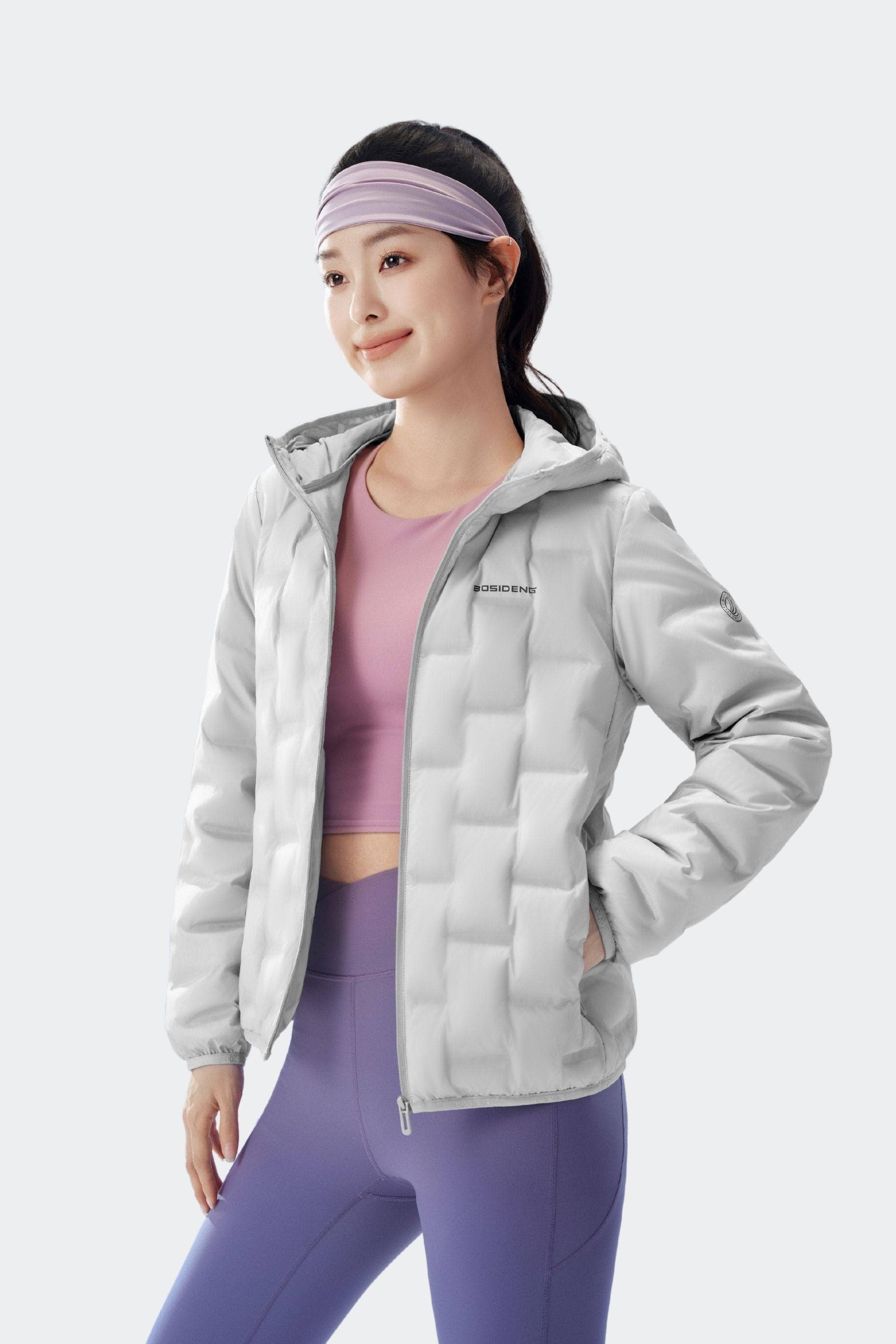 BOSIDENG 2025 Women's Goose Down Weightless Jacket 1036 Jacket