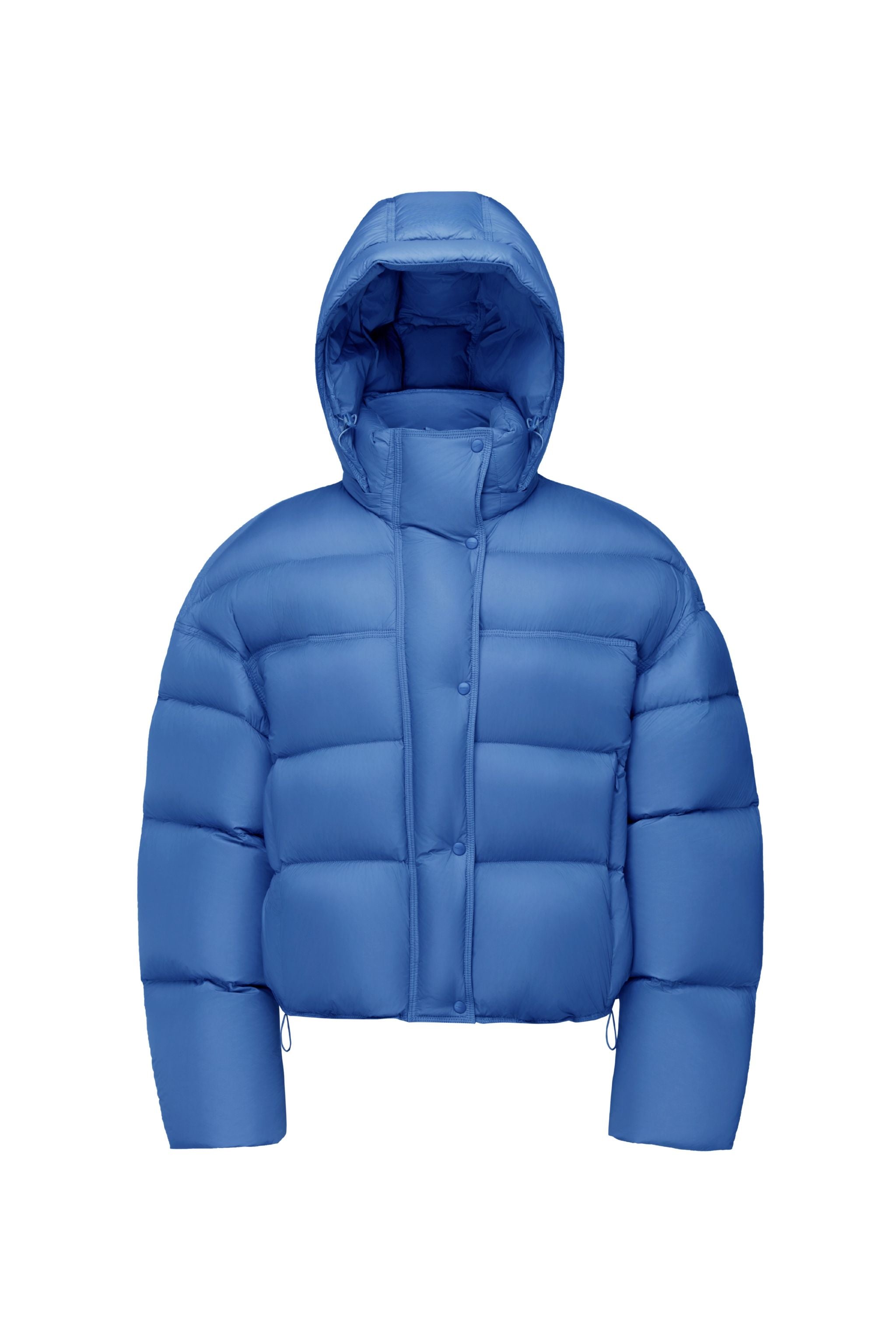 Women's Innovative Down Puffer With Hood 102 — puffer merges contemporary fashion with exceptional warmth — designed — view 17; water-resistant, windproof