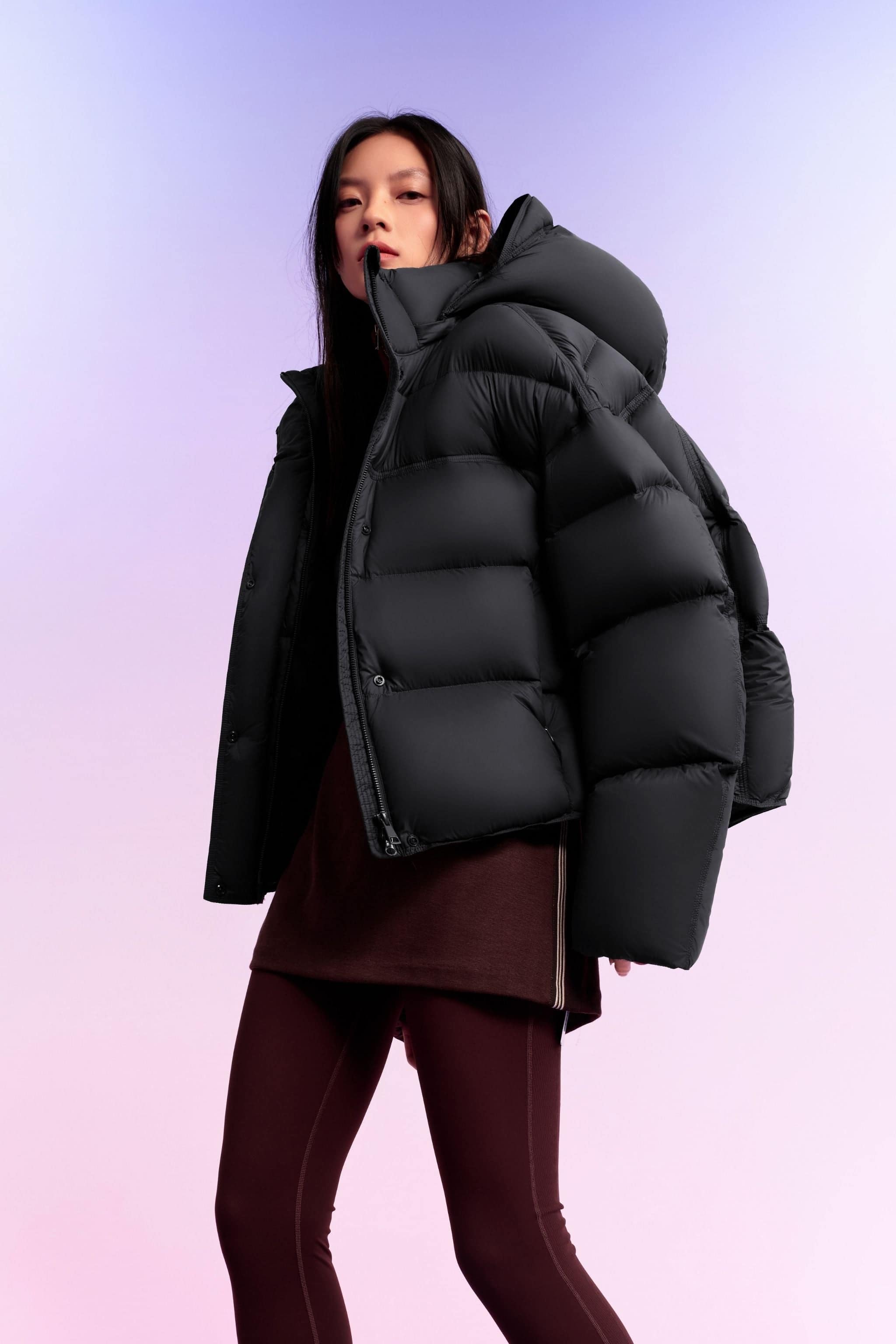 BOSIDENG 2025 Women's Innovative Down Puffer With Hood 102 Jacket