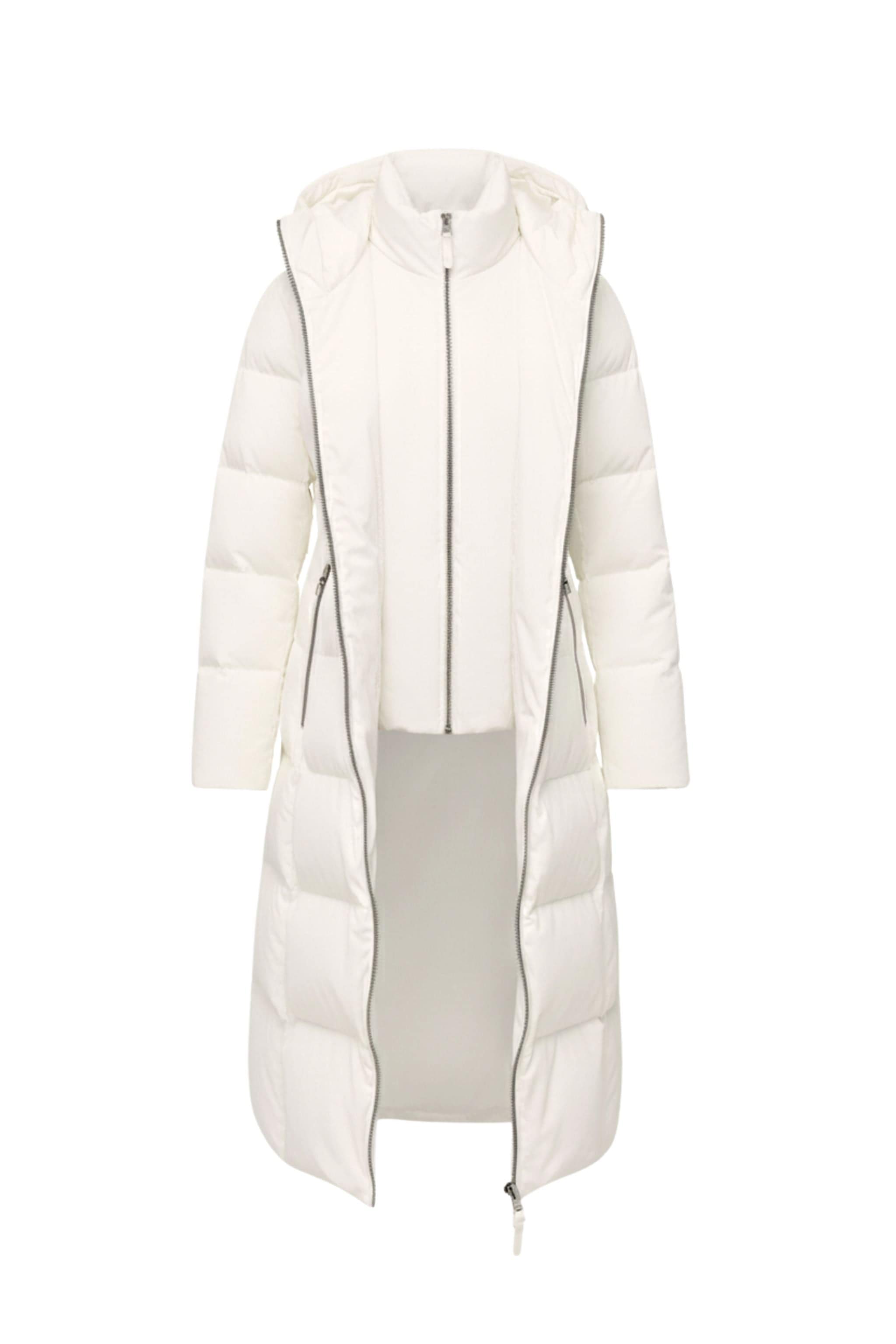 BOSIDENG 2025 Women's Premium Extreme Long Goose Down Jacket With Hood 778 Jacket