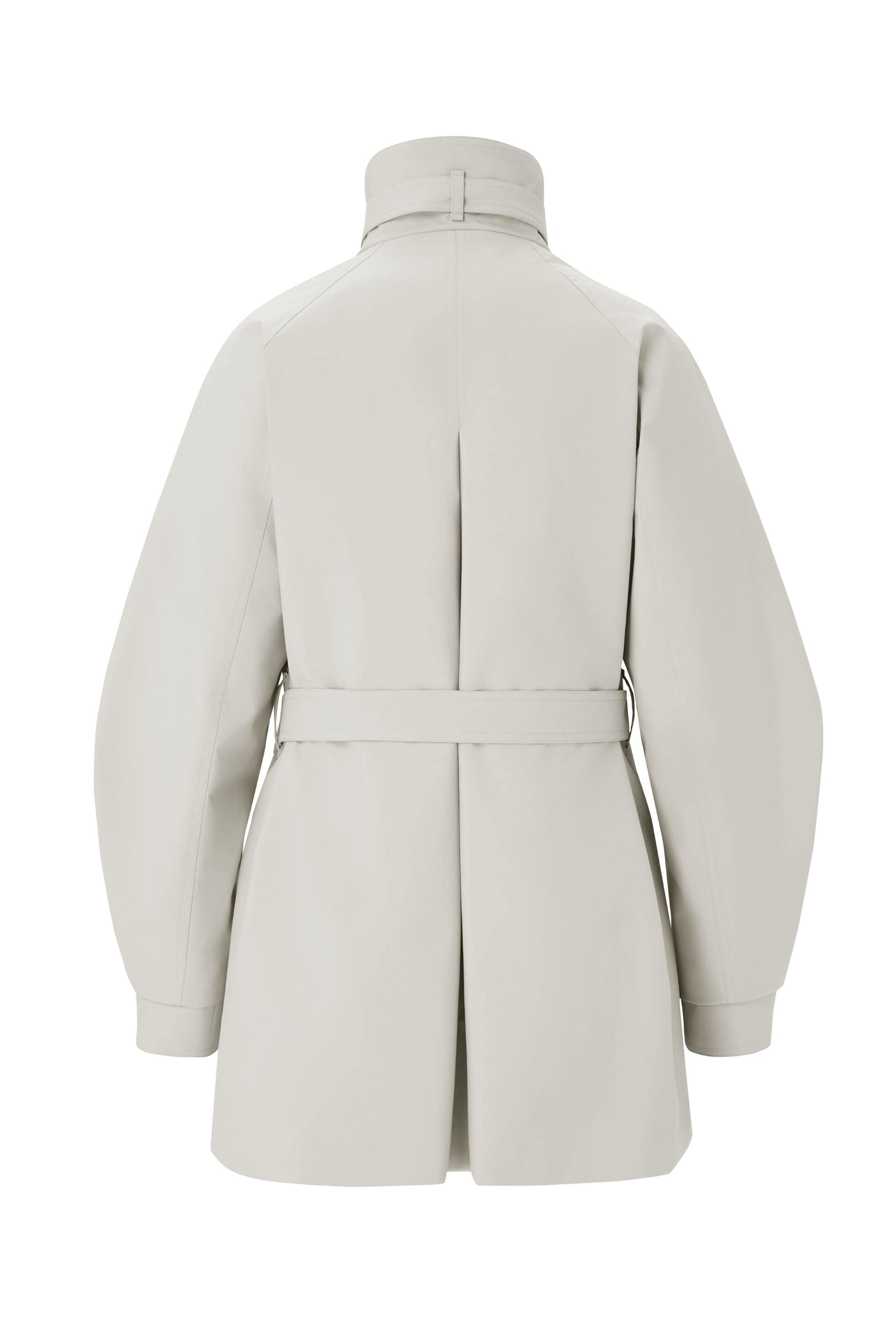 BOSIDENG 2025 Women's Short Belted Goose Down Trench 202 Jacket