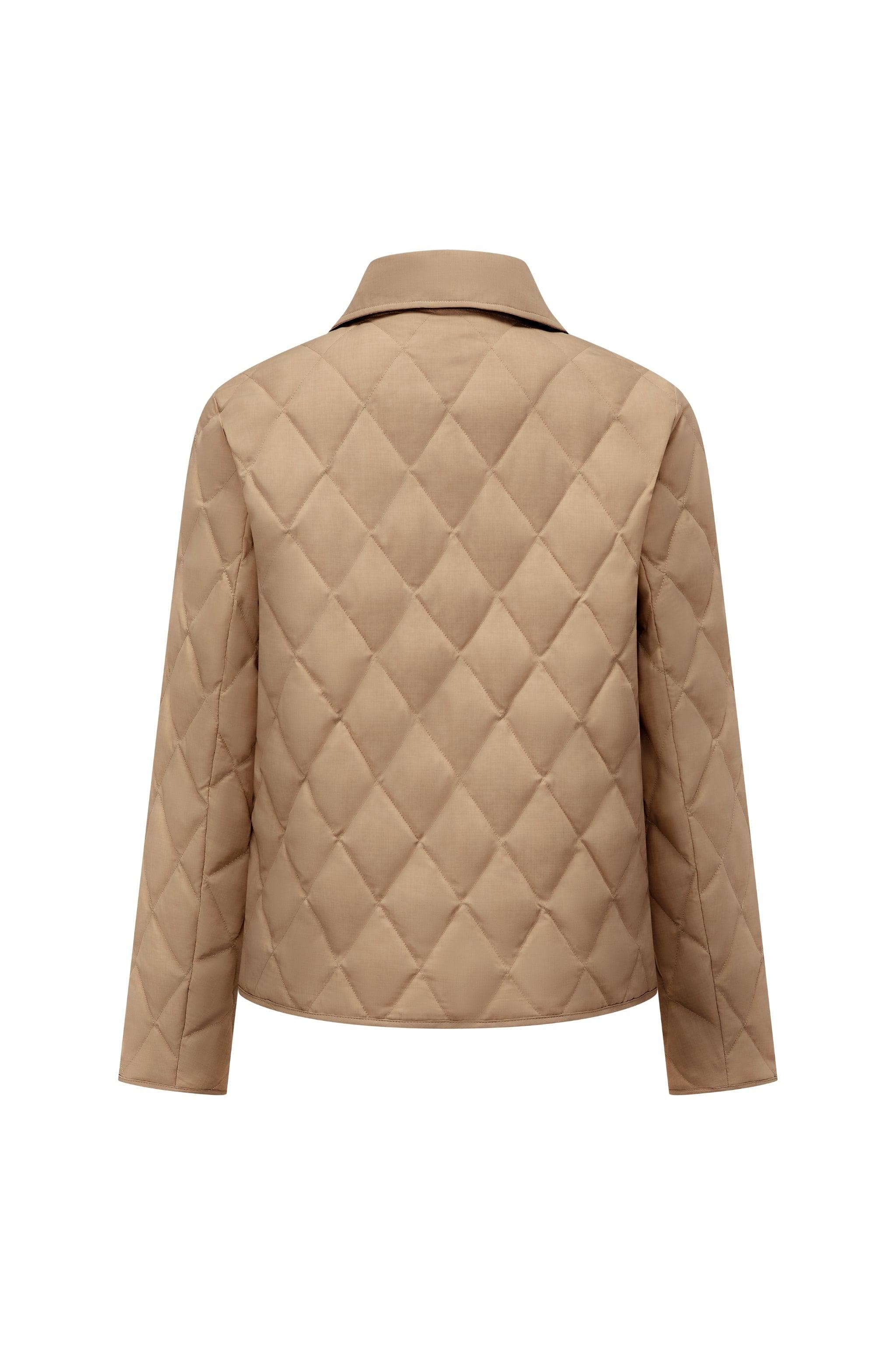 BOSIDENG 2025 Women's Short Goose Down Quilted Coat