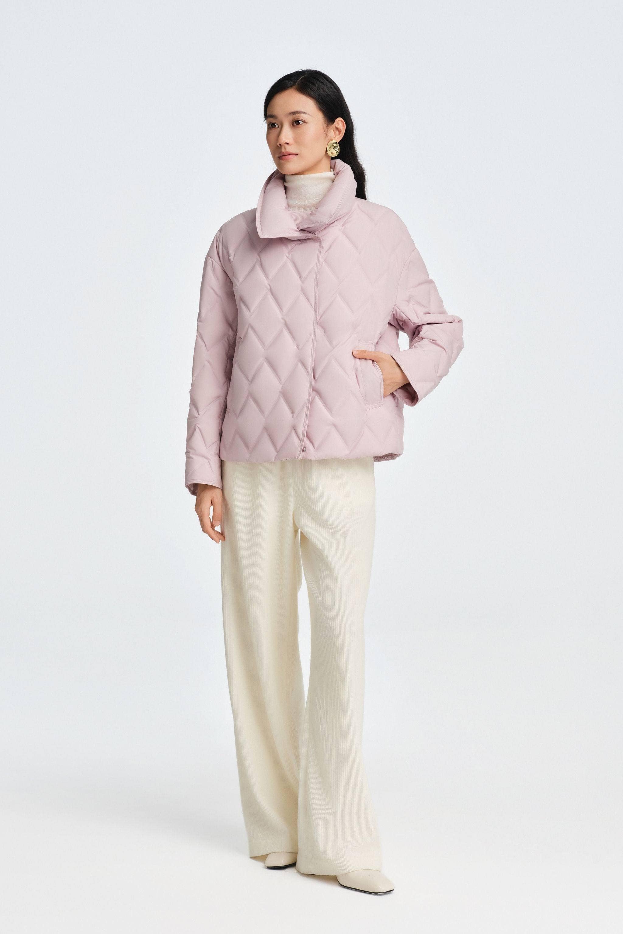 BOSIDENG 2025 Women's Short length Goose Down Business Jacket Jacket