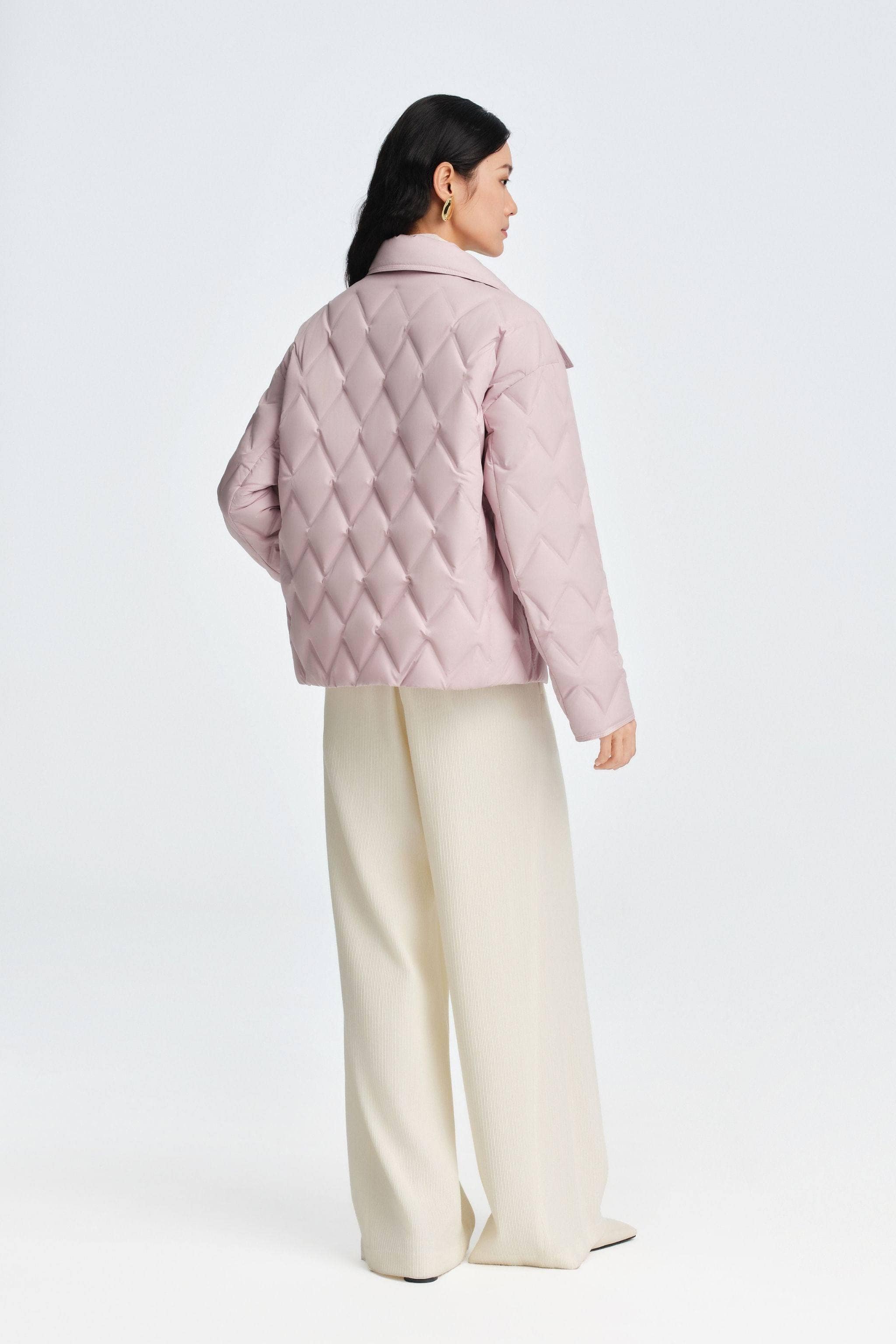 BOSIDENG 2025 Women's Short length Goose Down Business Jacket Jacket