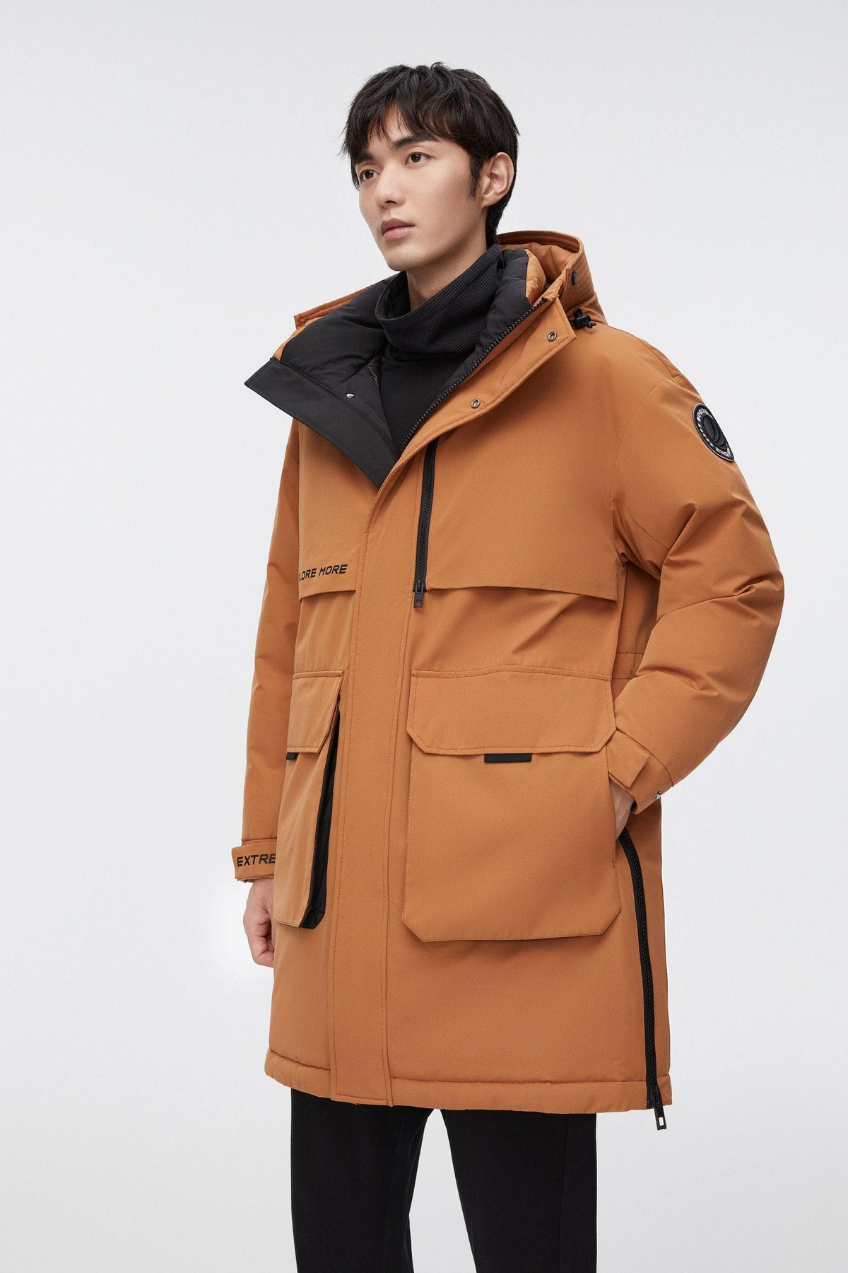 Extreme Mid-Length Goose Down Parka
