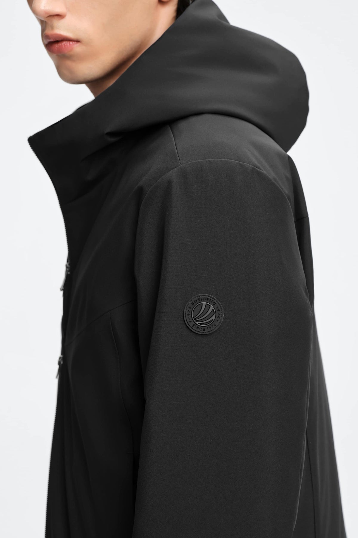 Mens 2 in 1 Hooded Goose Down Jacket 125