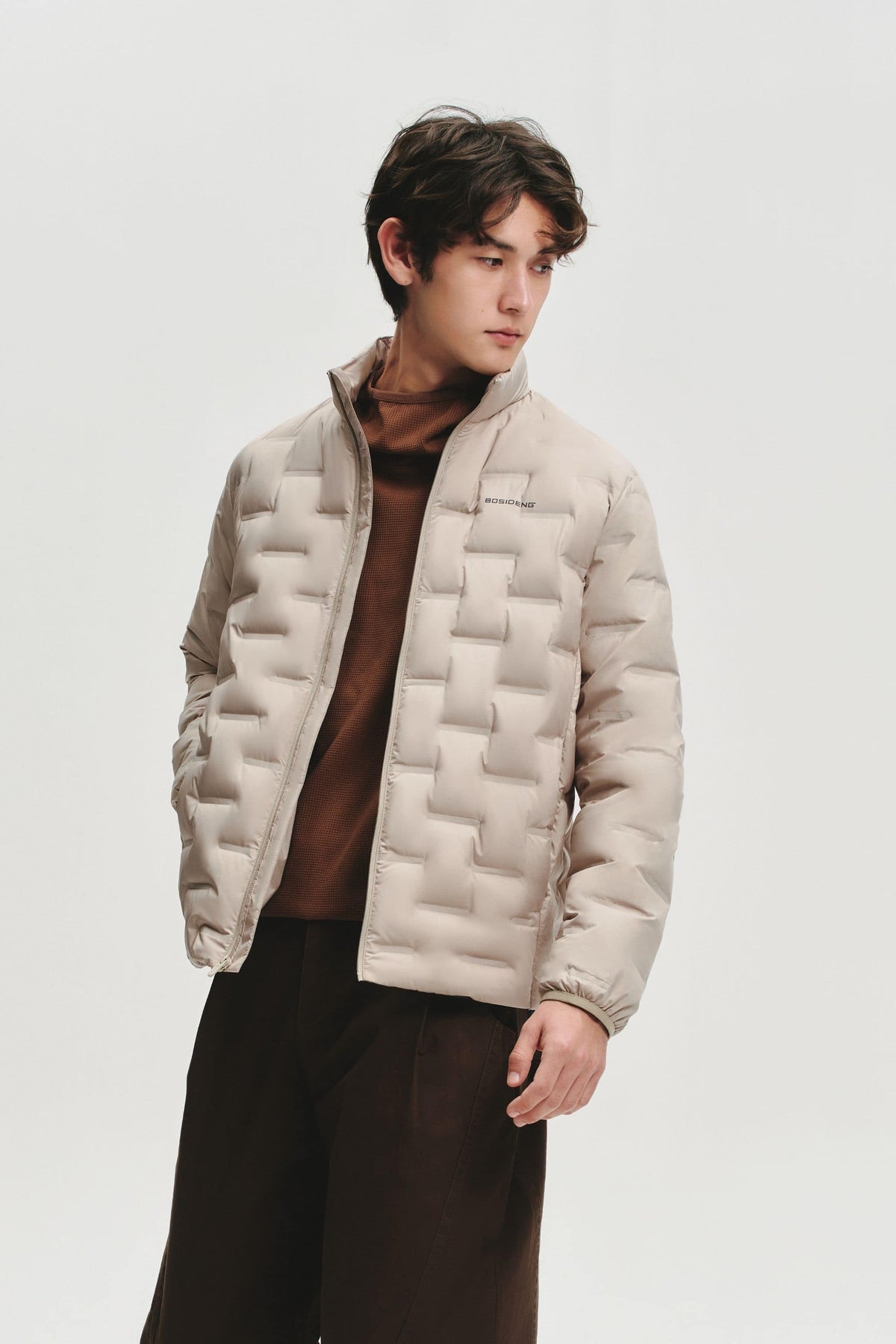 Mens Ultralight Goose Down Jacket 033