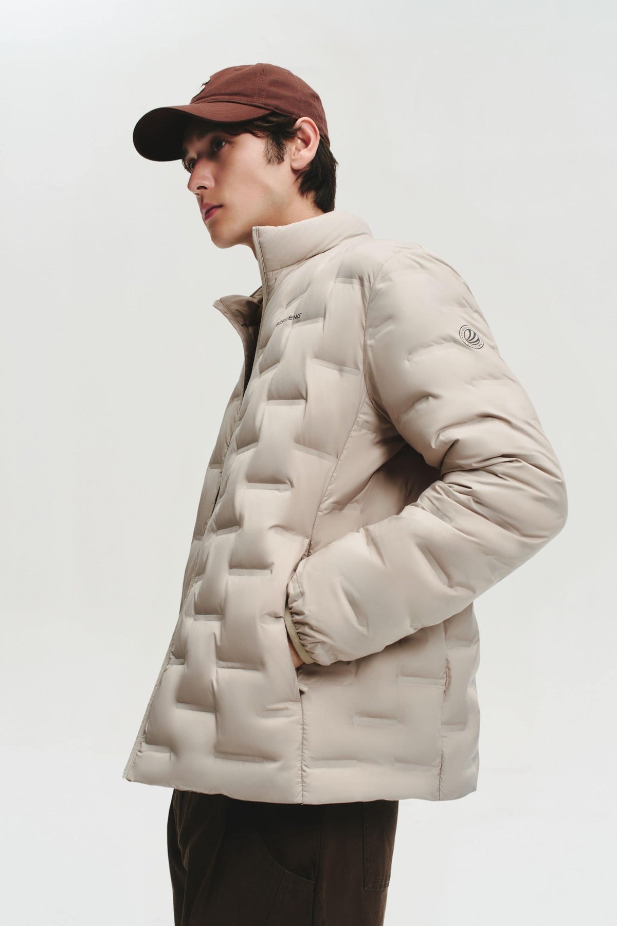 Mens Ultralight Goose Down Jacket 033