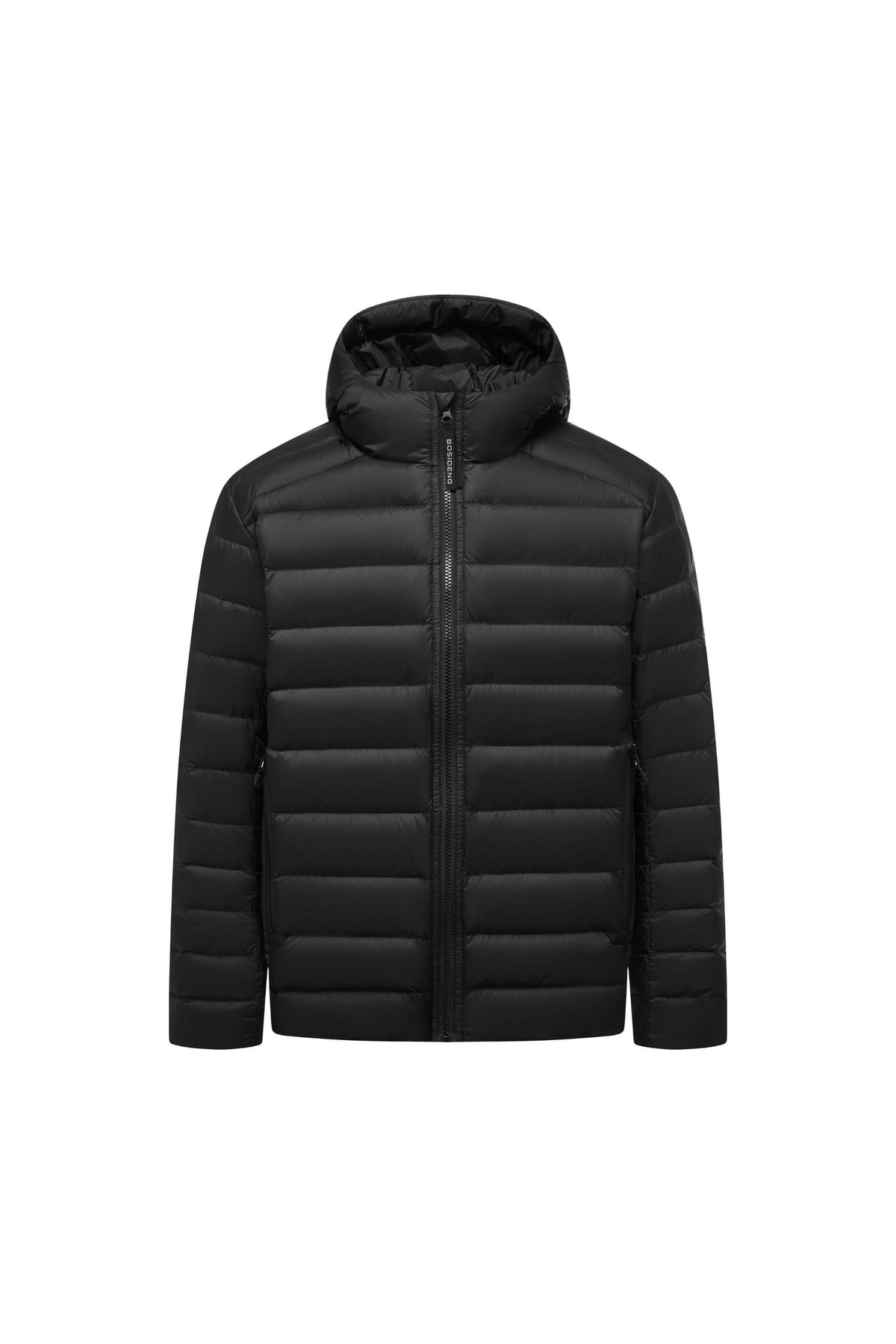 Mens Water-Repellent Goose Down Jacket W/ Hood 037M