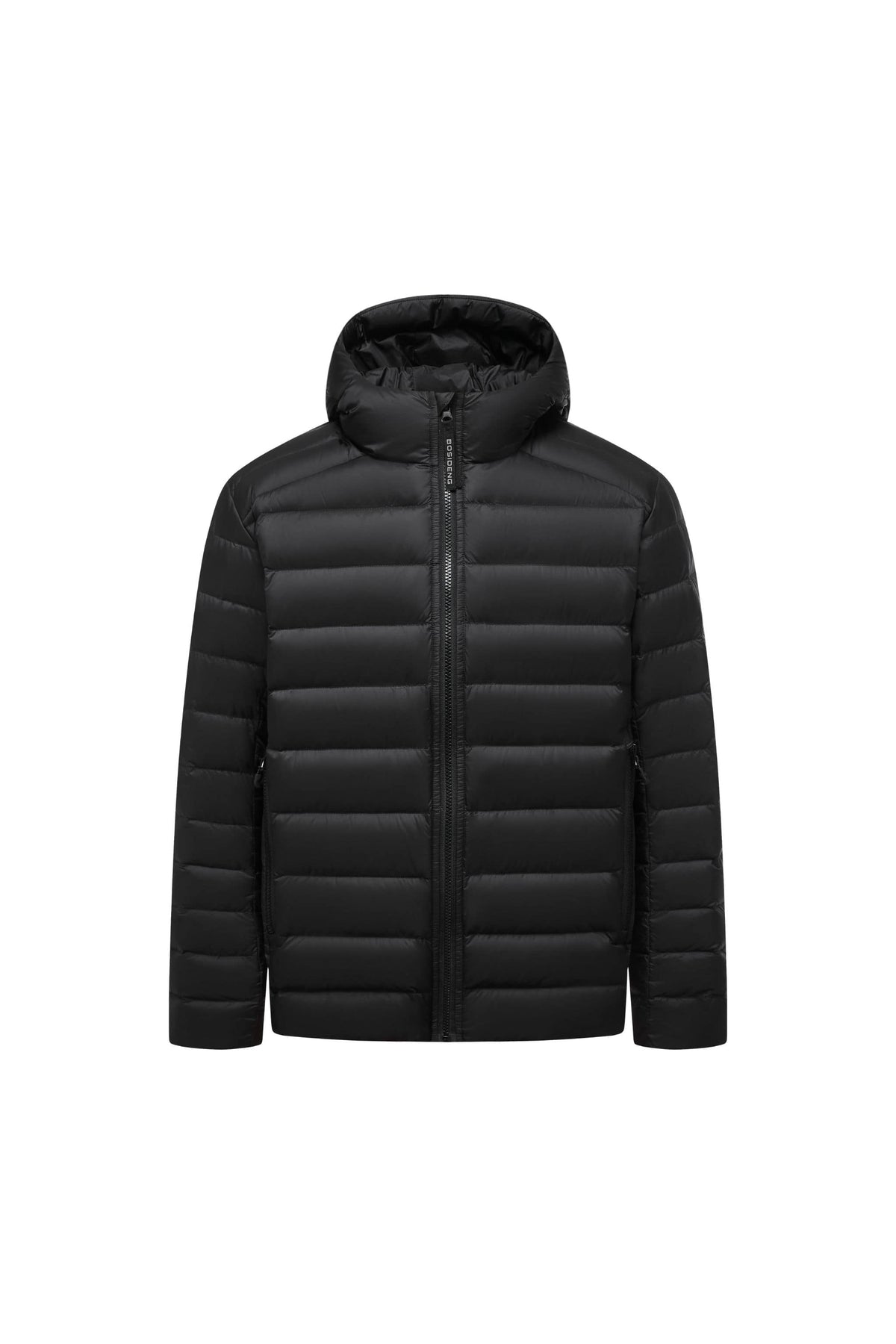 Mens Water-Repellent Goose Down Jacket W/ Hood 037M
