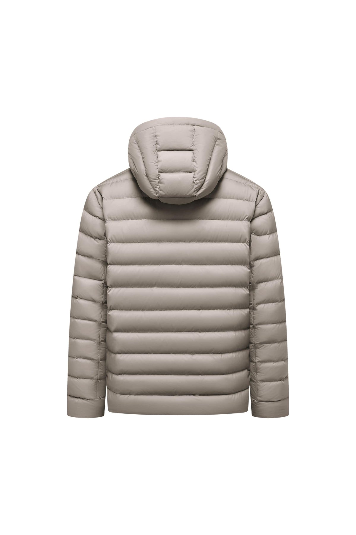 Mens Water-Repellent Goose Down Jacket W/ Hood 037M
