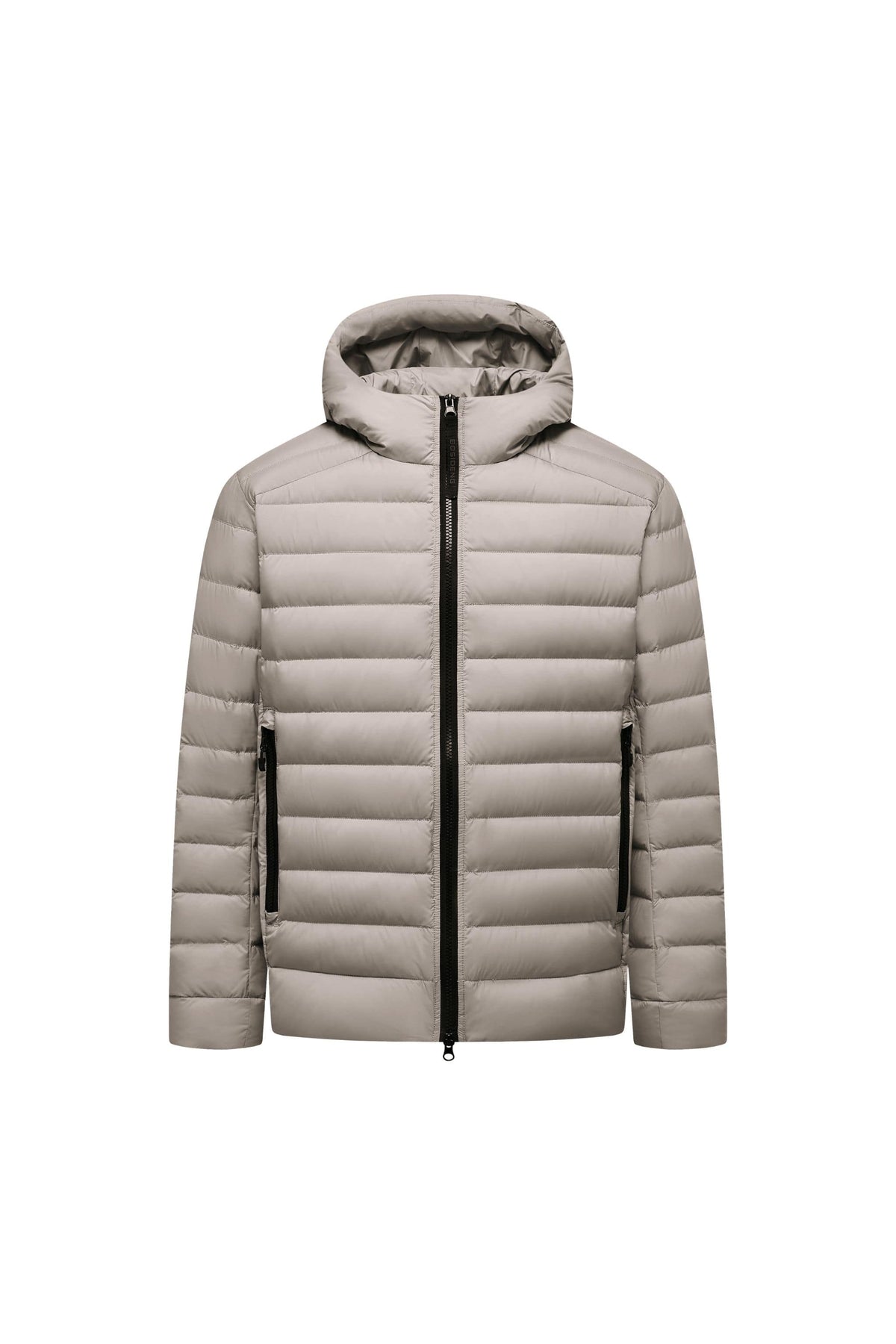 Mens Water-Repellent Goose Down Jacket W/ Hood 037M