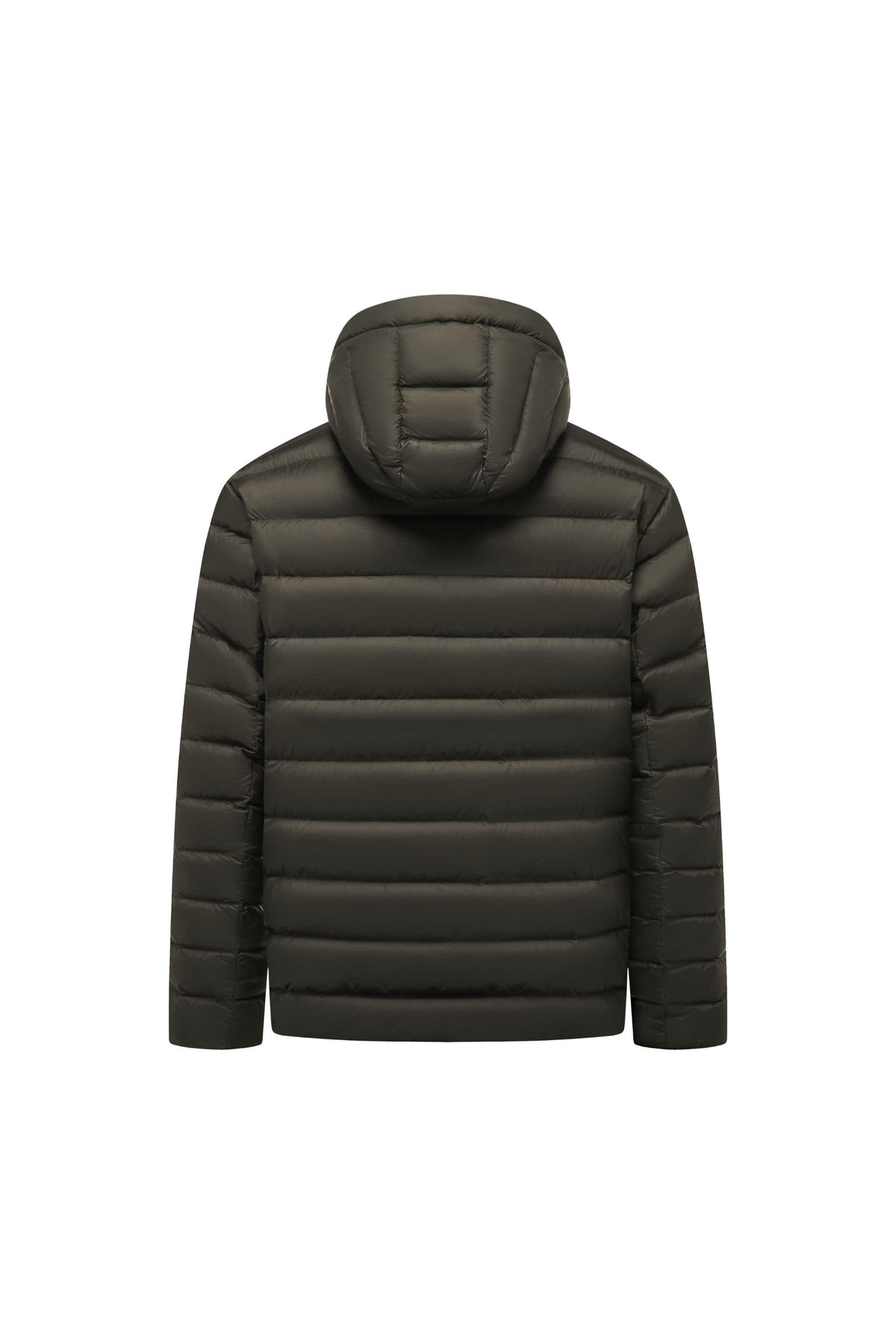 Mens Water-Repellent Goose Down Jacket W/ Hood 037M