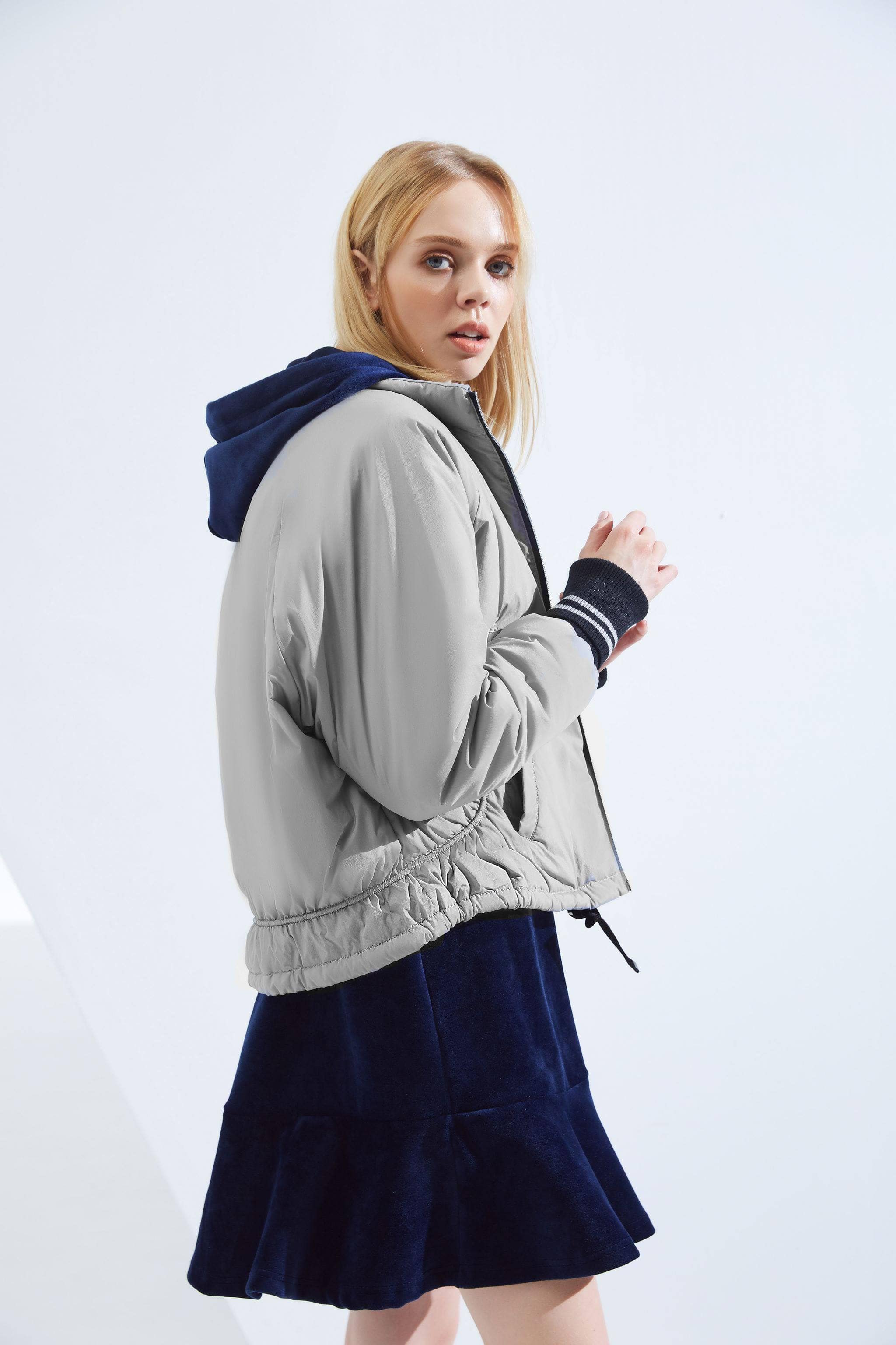 BOSIDENG Short Bomber Down Jacket