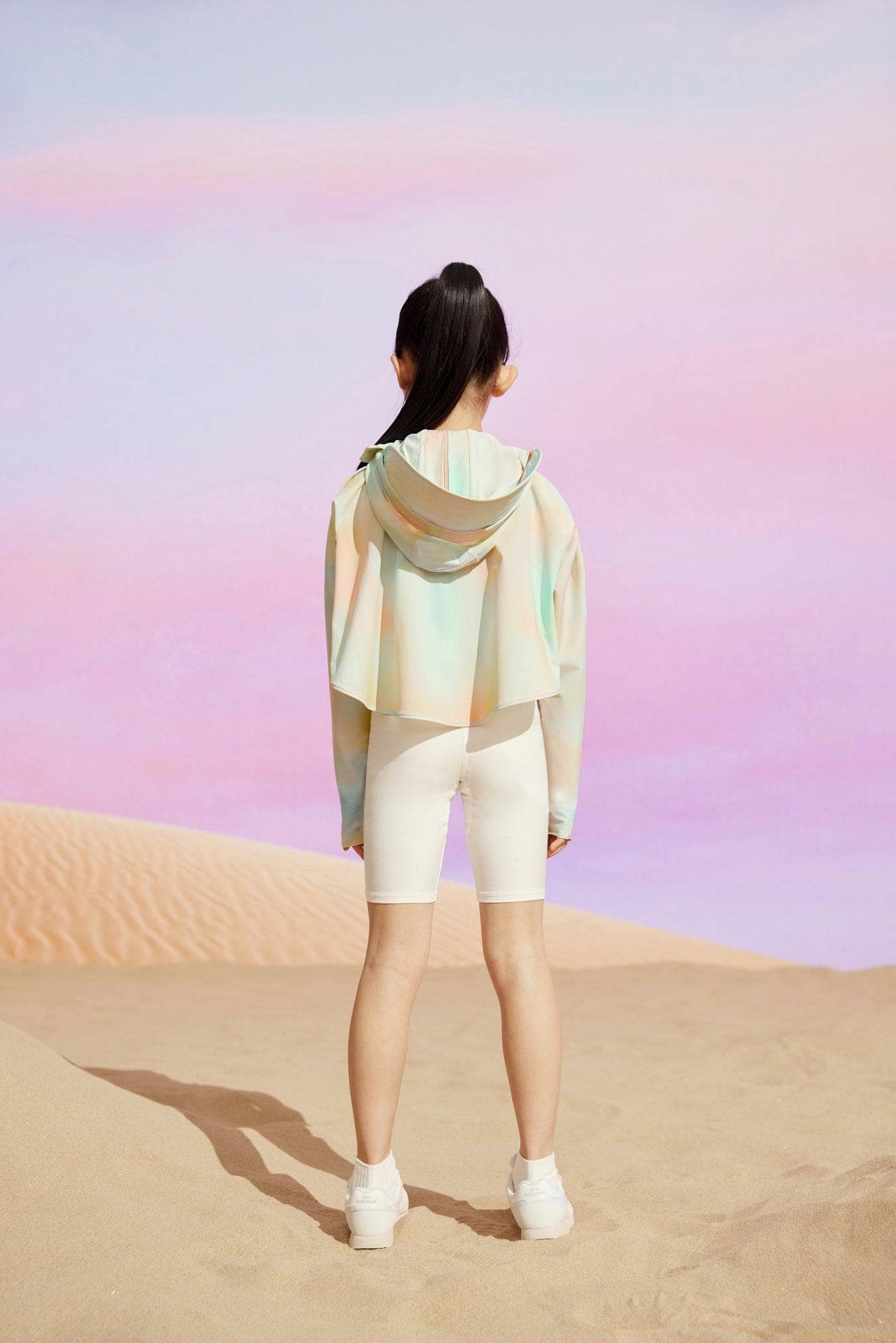 BOSIDENG SS23 Kid's Sun Protection Cropped Poncho Jacket